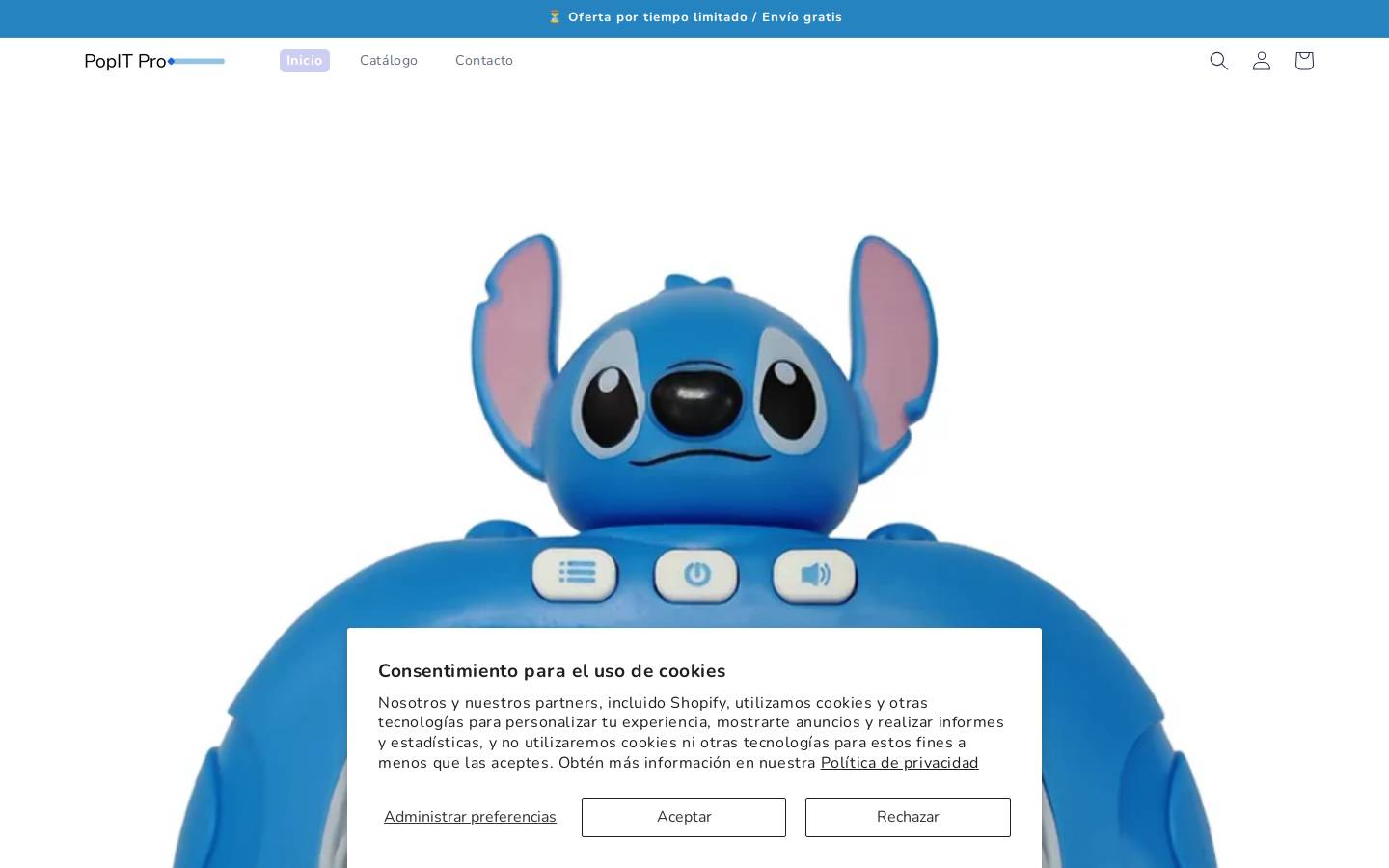 popit.pro homepage screenshot