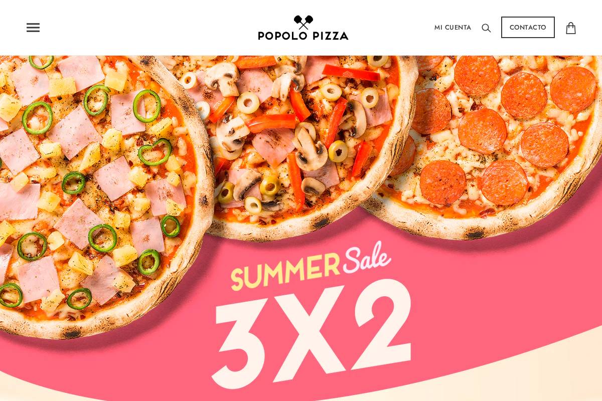 popolopizzeria.com homepage screenshot