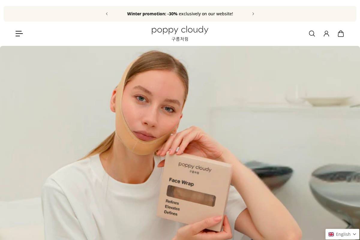 Poppycloudy homepage screenshot