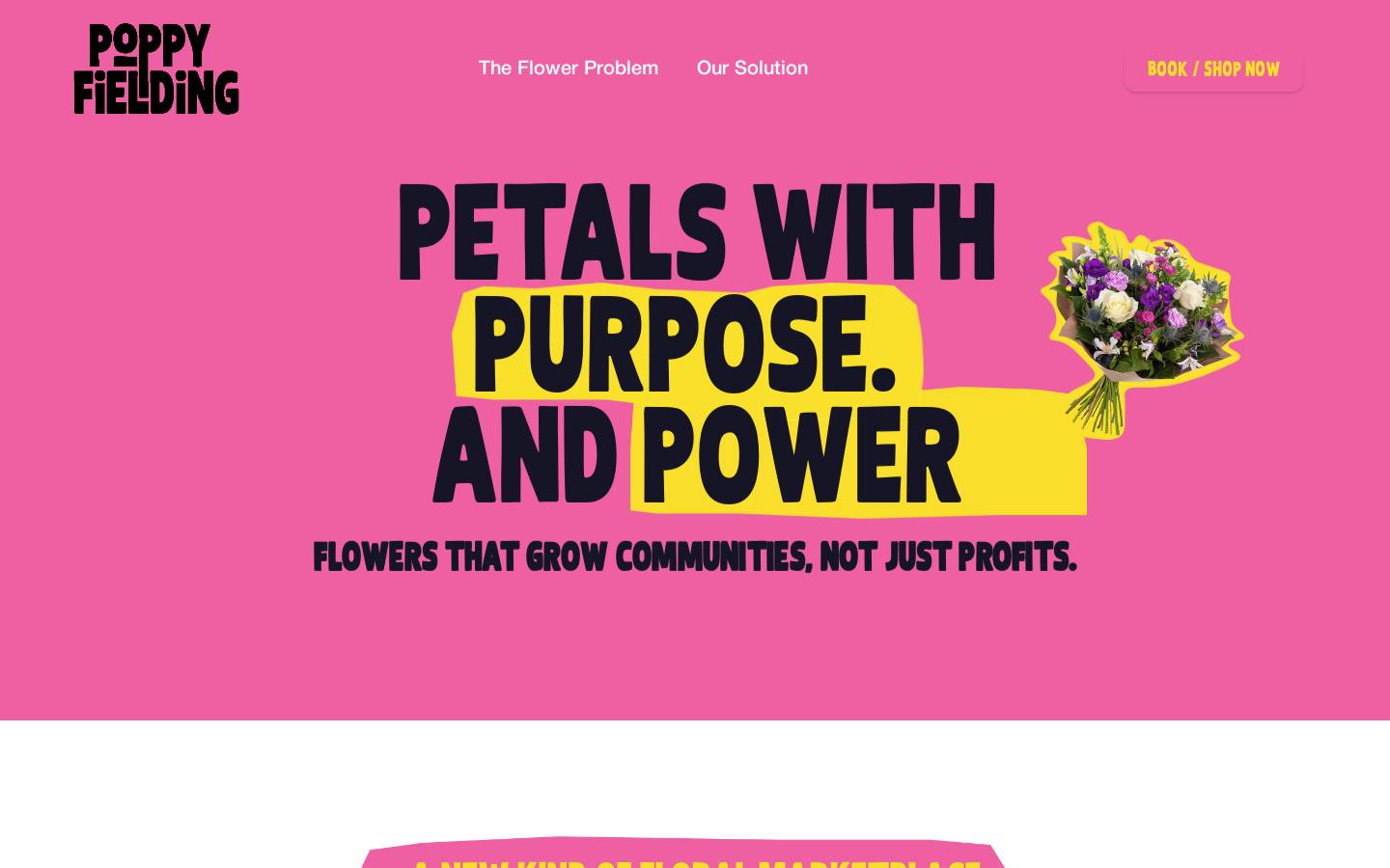poppyfieldingstore.com homepage screenshot