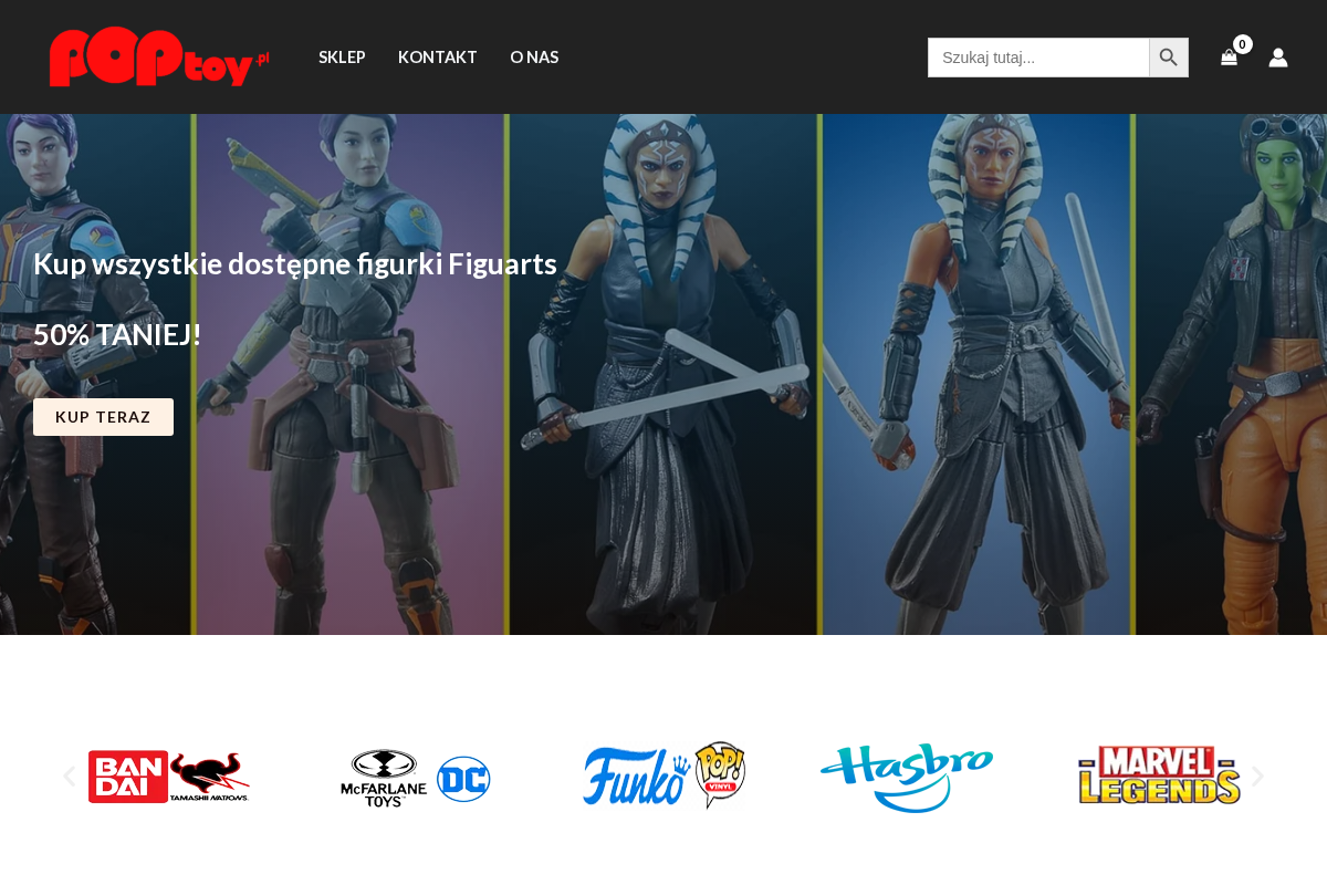 Poptoys homepage screenshot