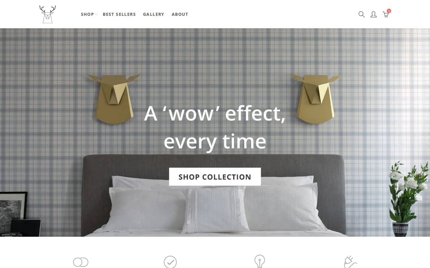 popuplighting.com homepage screenshot