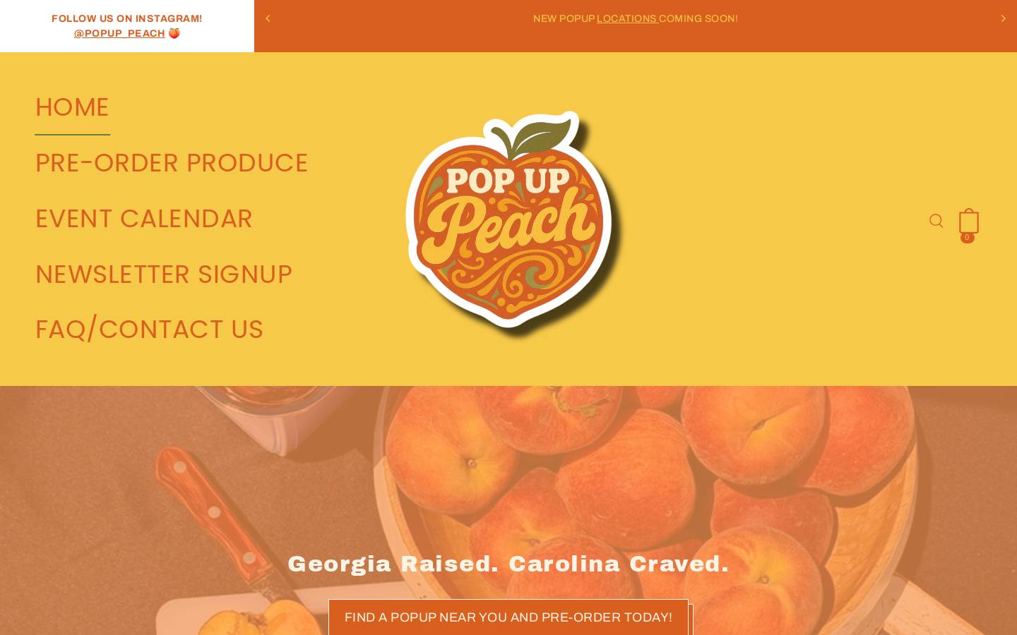 popuppeach.com homepage screenshot