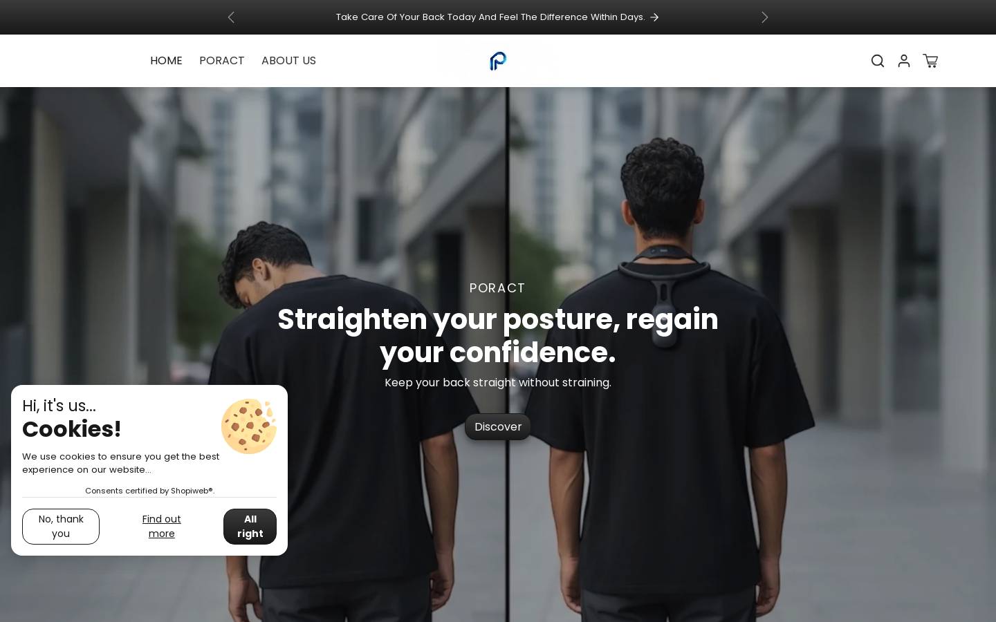 poract.com homepage screenshot