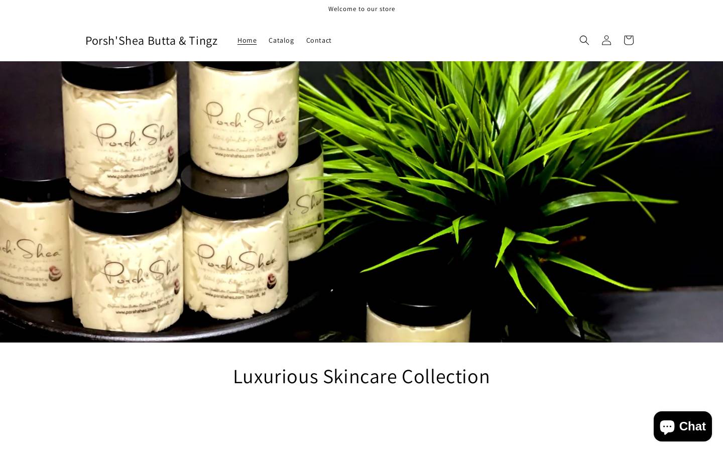 porshshea.com homepage screenshot