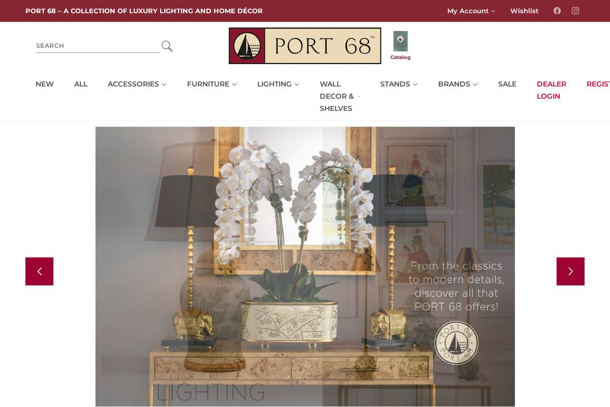 port68.com homepage screenshot