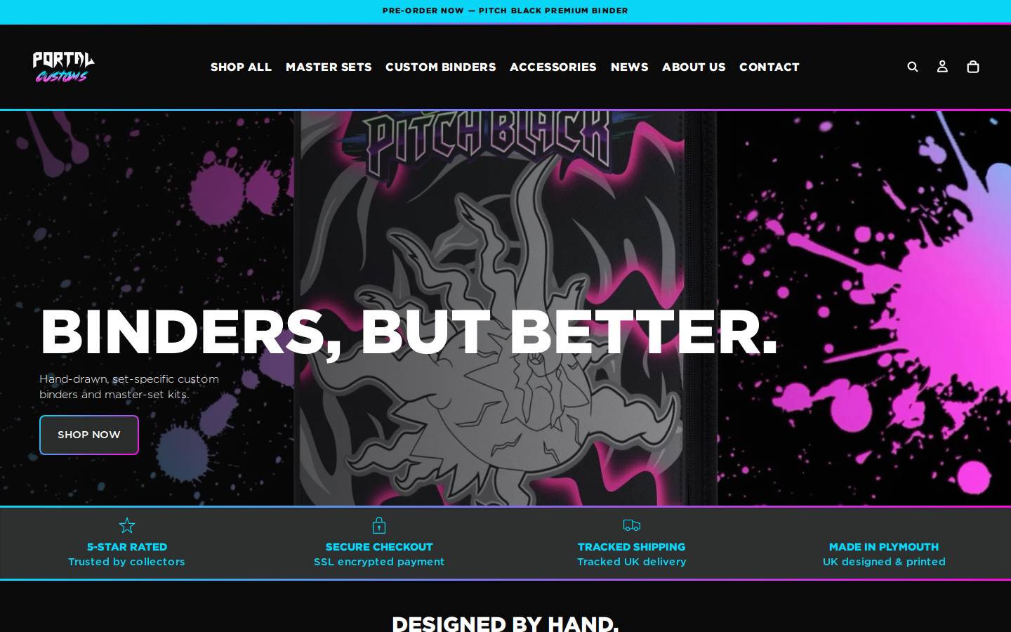 portalcustoms.net homepage screenshot