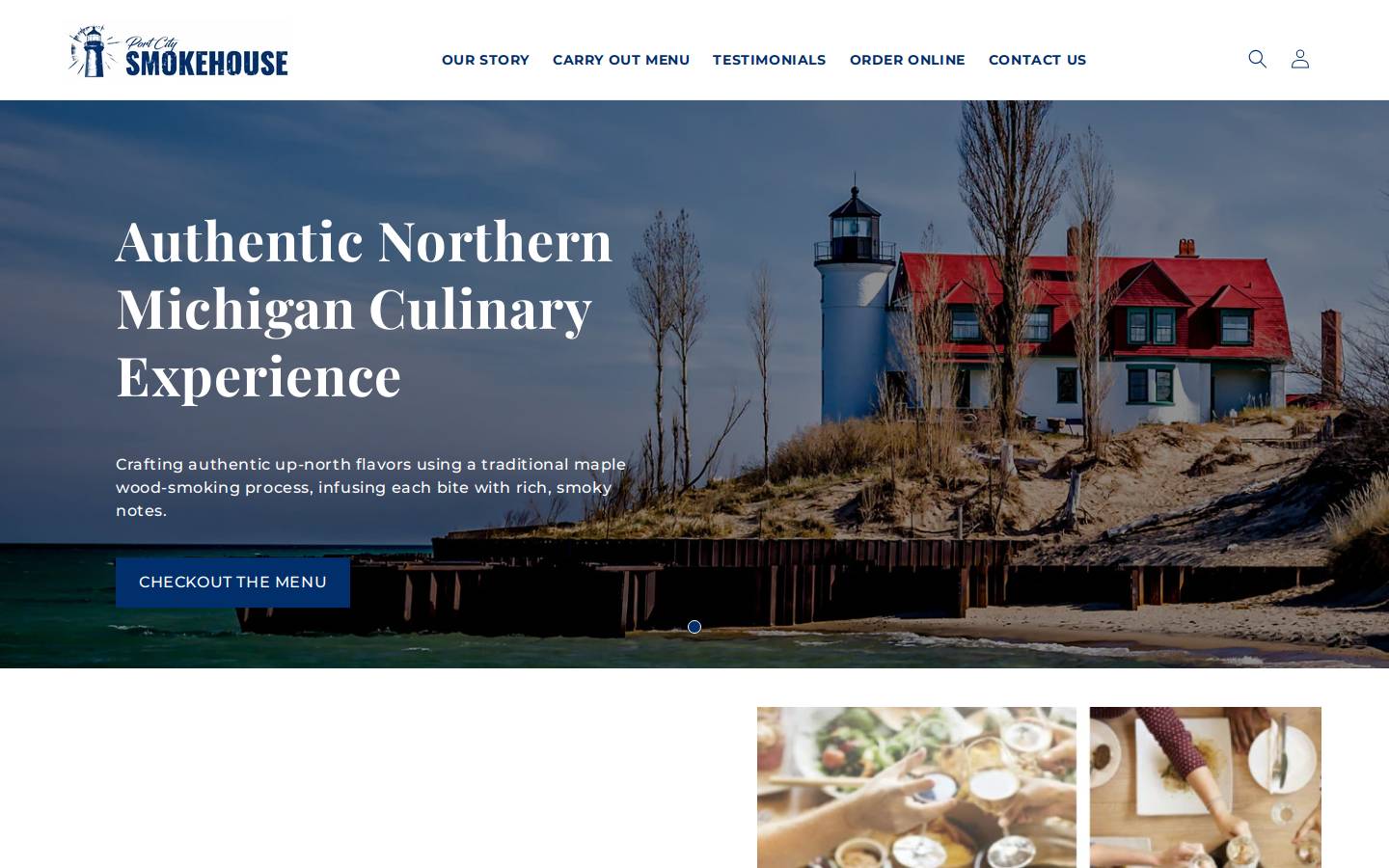 portcitysmokehouse.com homepage screenshot