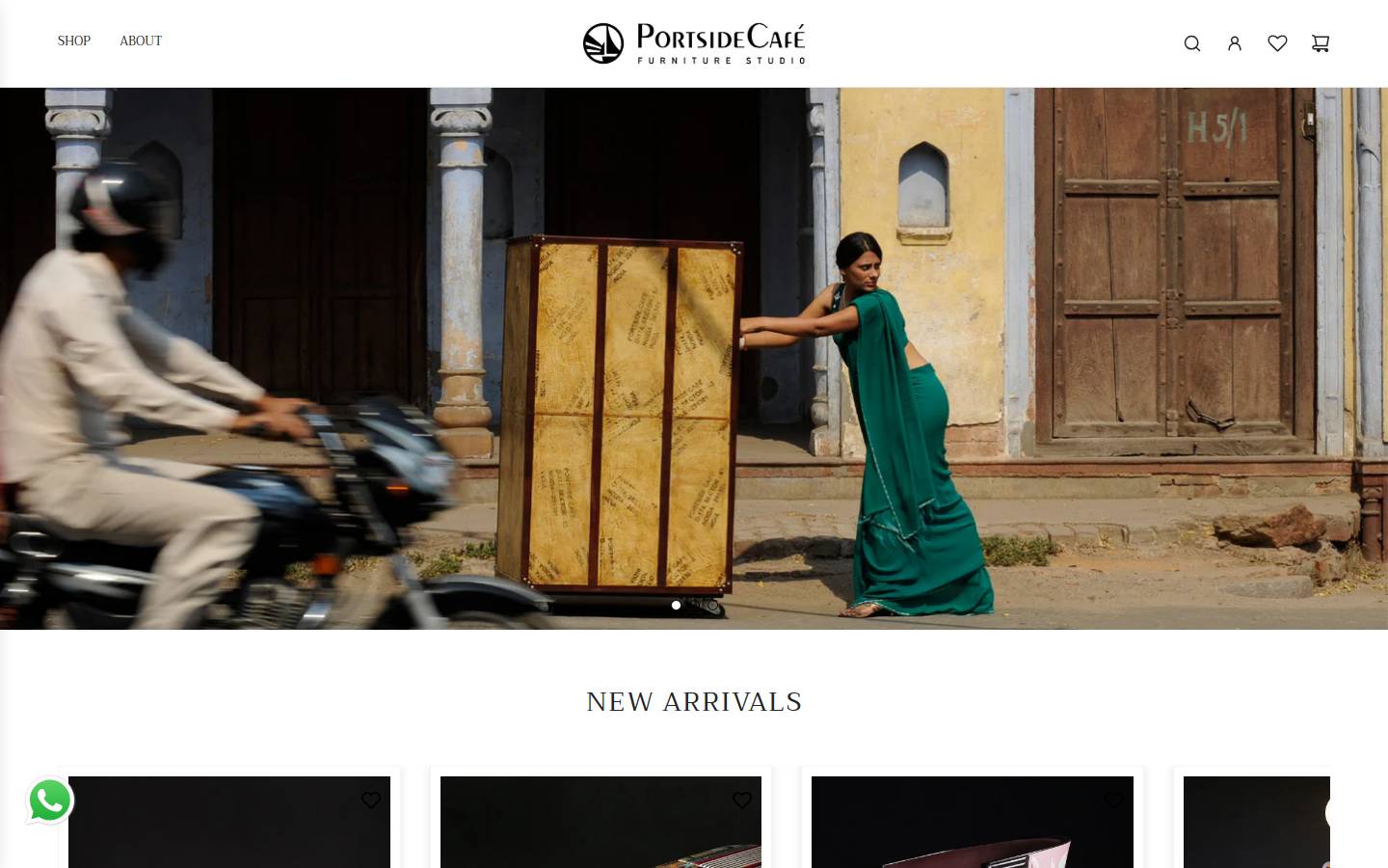 portsidecafe.com homepage screenshot