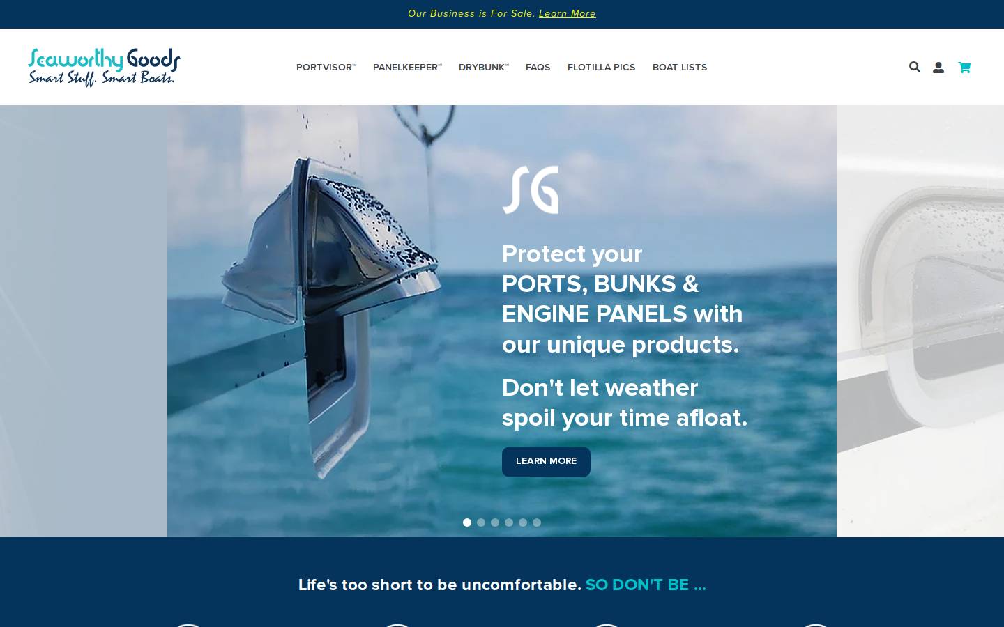 portvisor.com homepage screenshot
