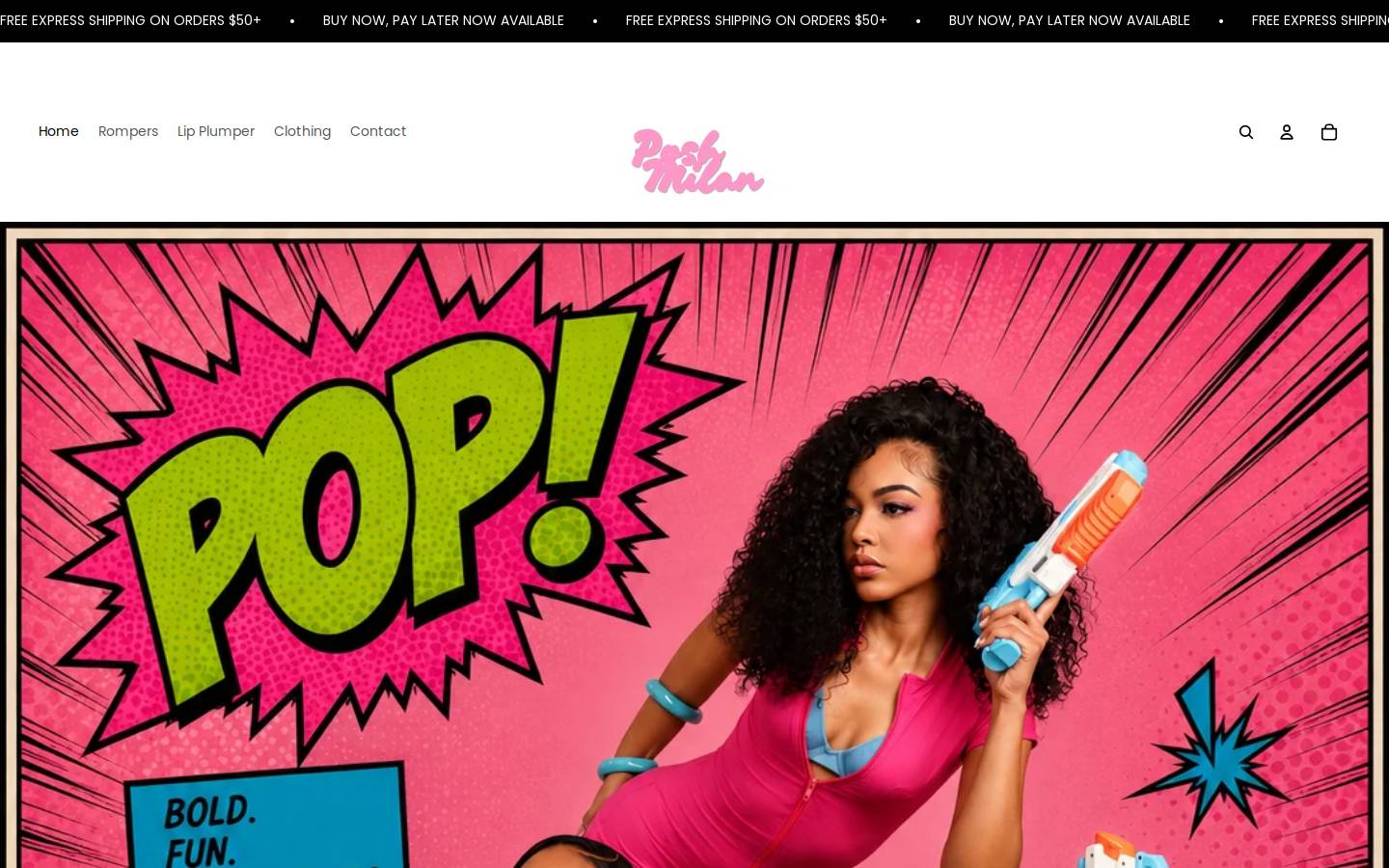 poshmilan.com homepage screenshot