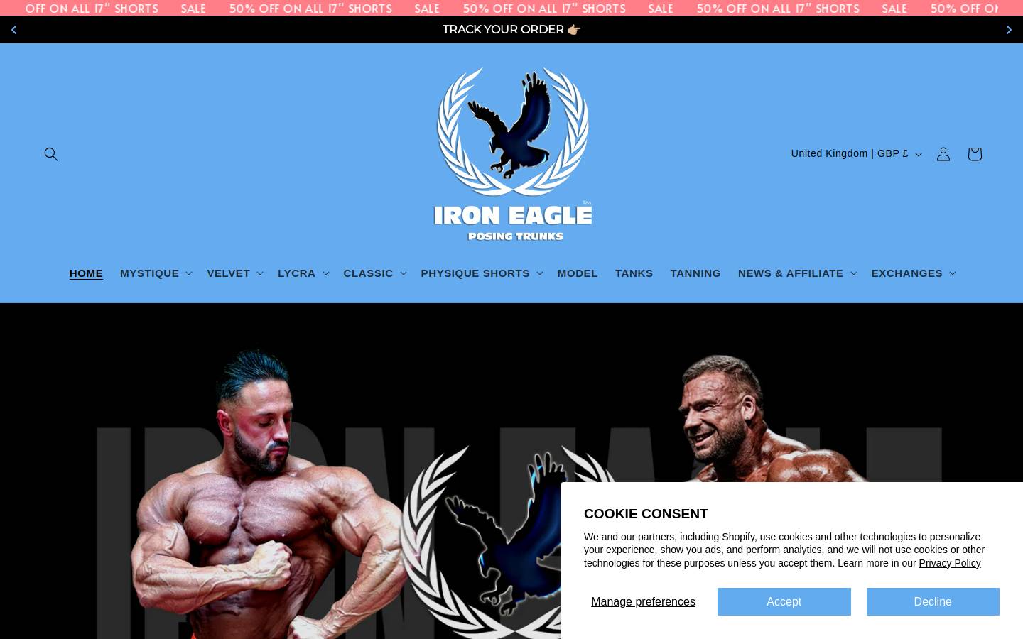 IEPS homepage screenshot