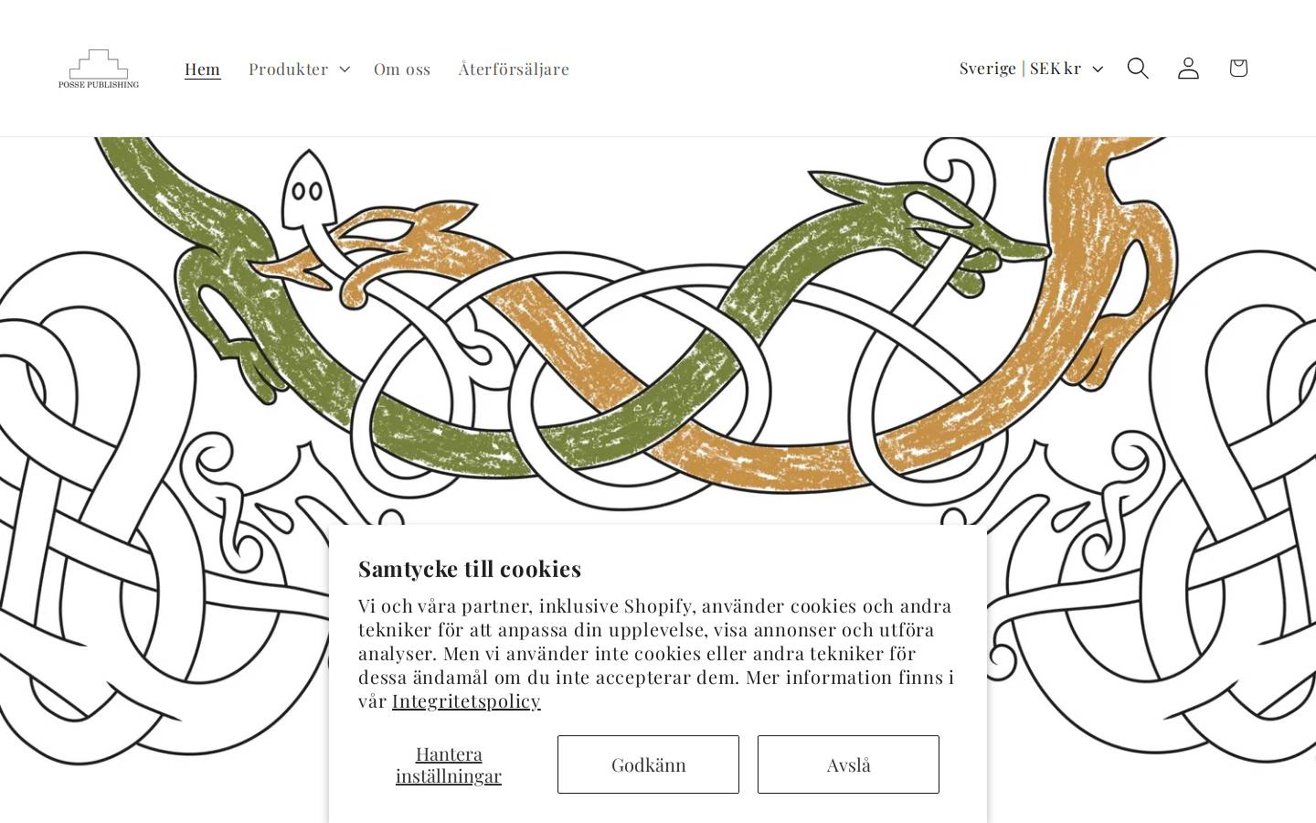 possepublishing.com homepage screenshot