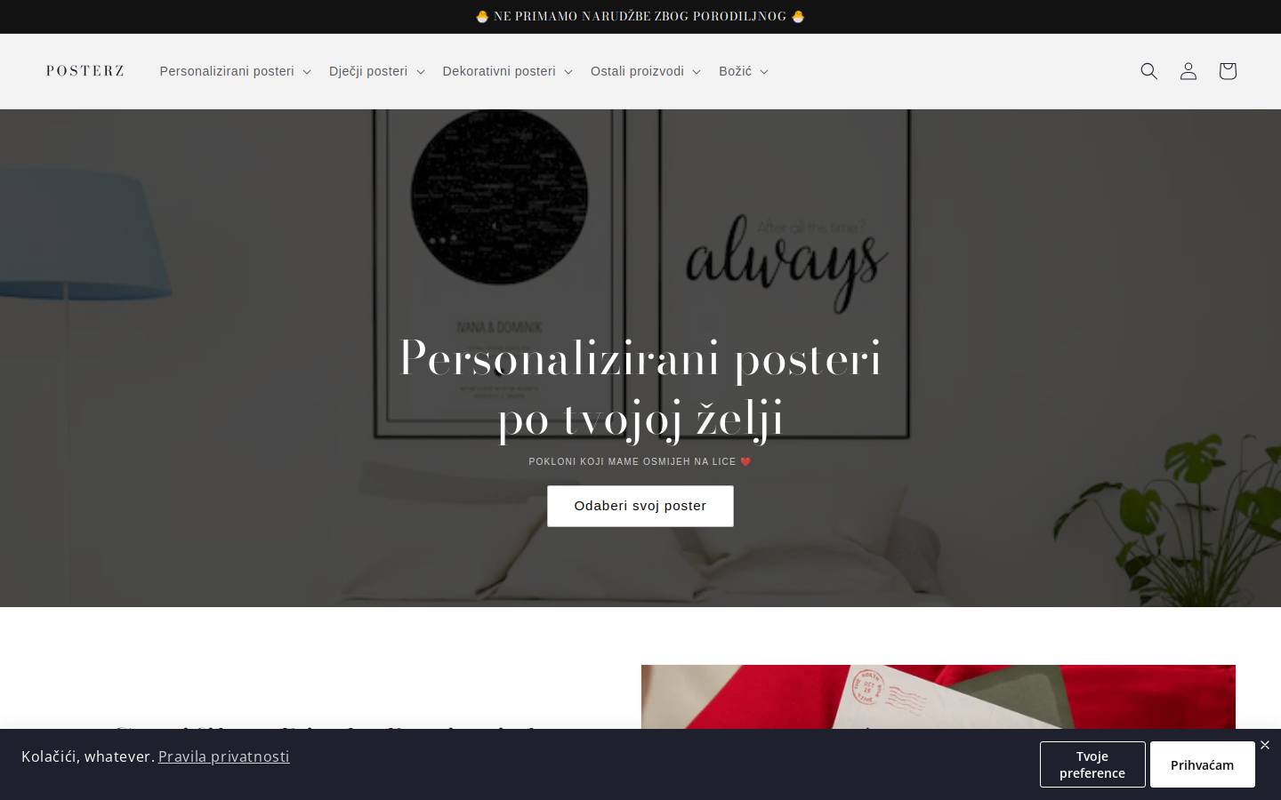 posterz.design homepage screenshot