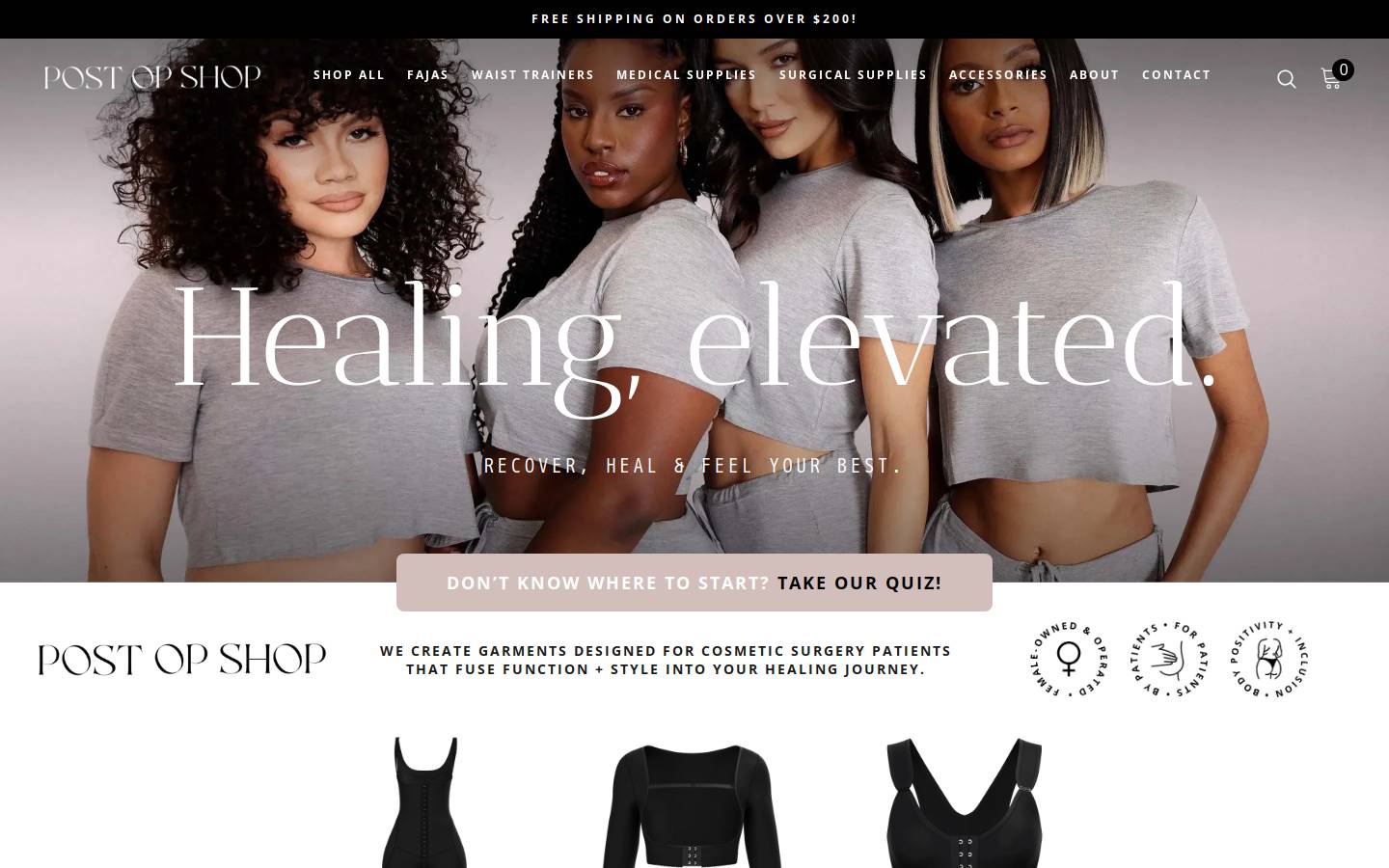 postopshop.net homepage screenshot