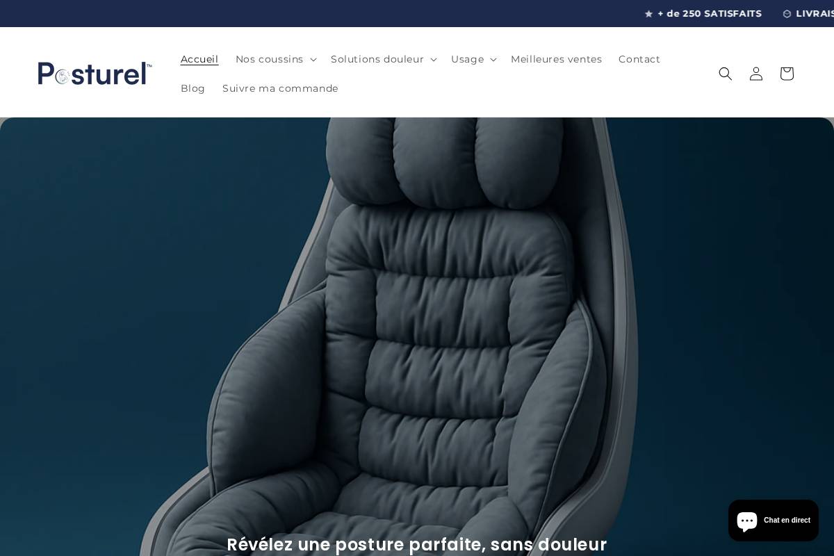 posturel.com homepage screenshot
