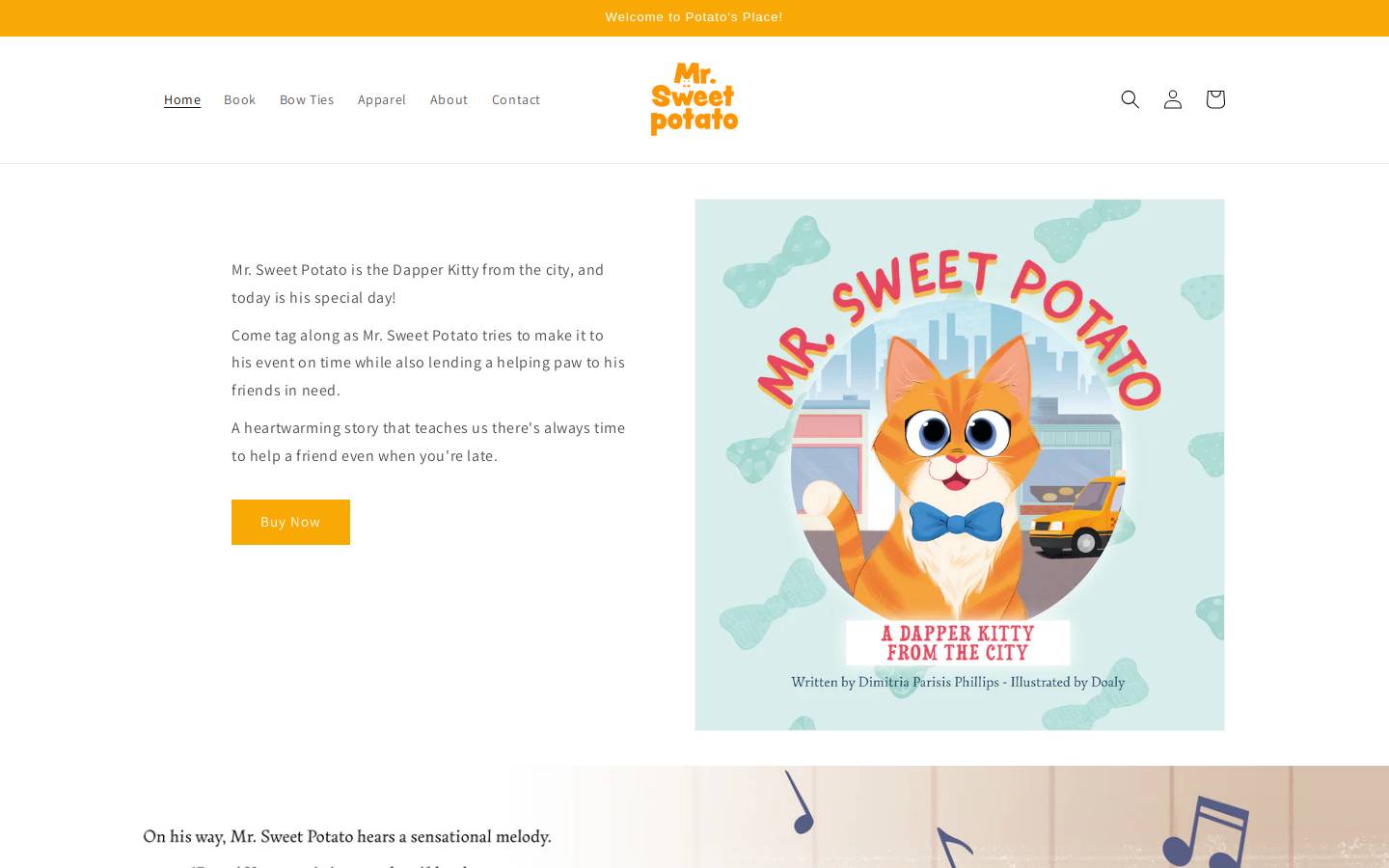 potatosplace.com homepage screenshot