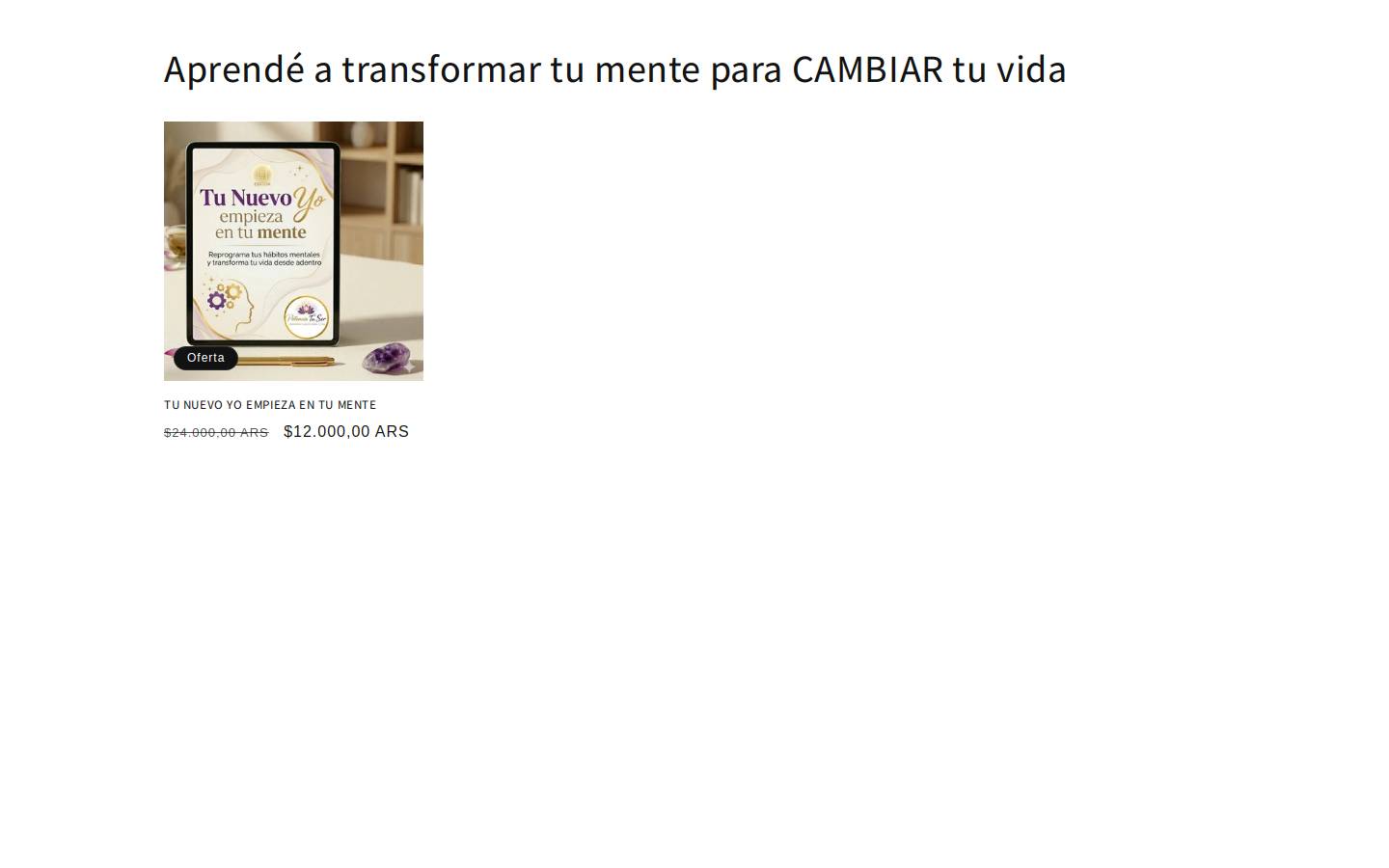 potenciatuser.com homepage screenshot