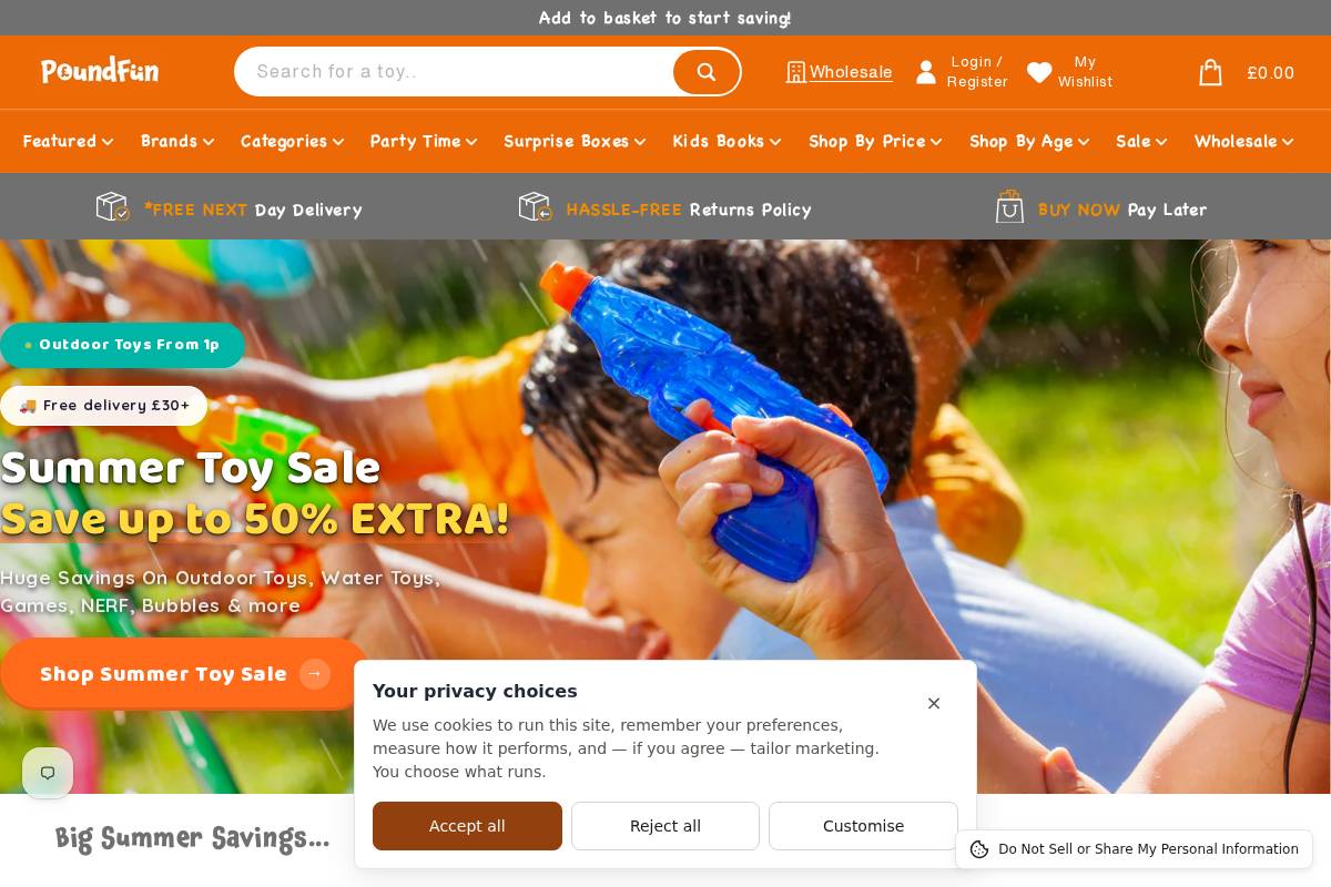poundfun.com homepage screenshot