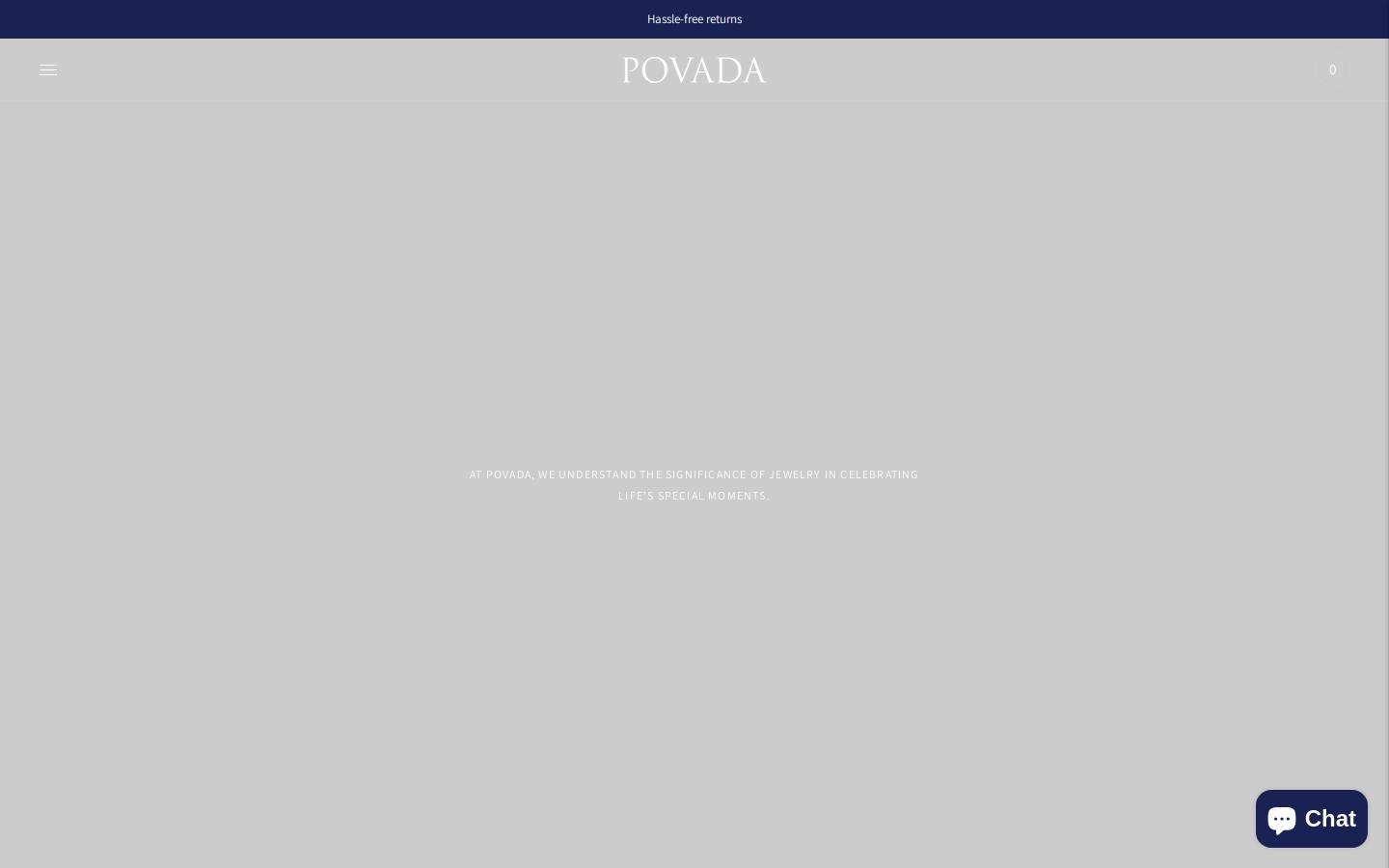 Povada homepage screenshot