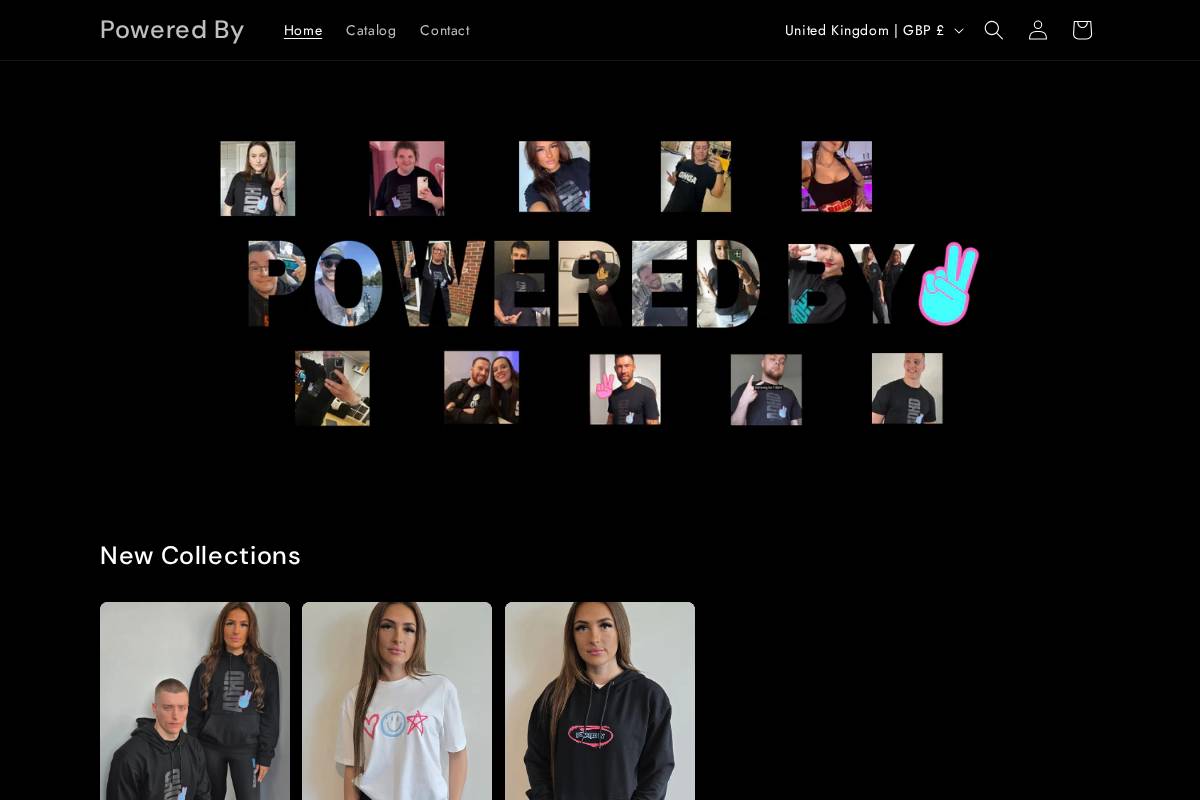 powered-by.co.uk homepage screenshot