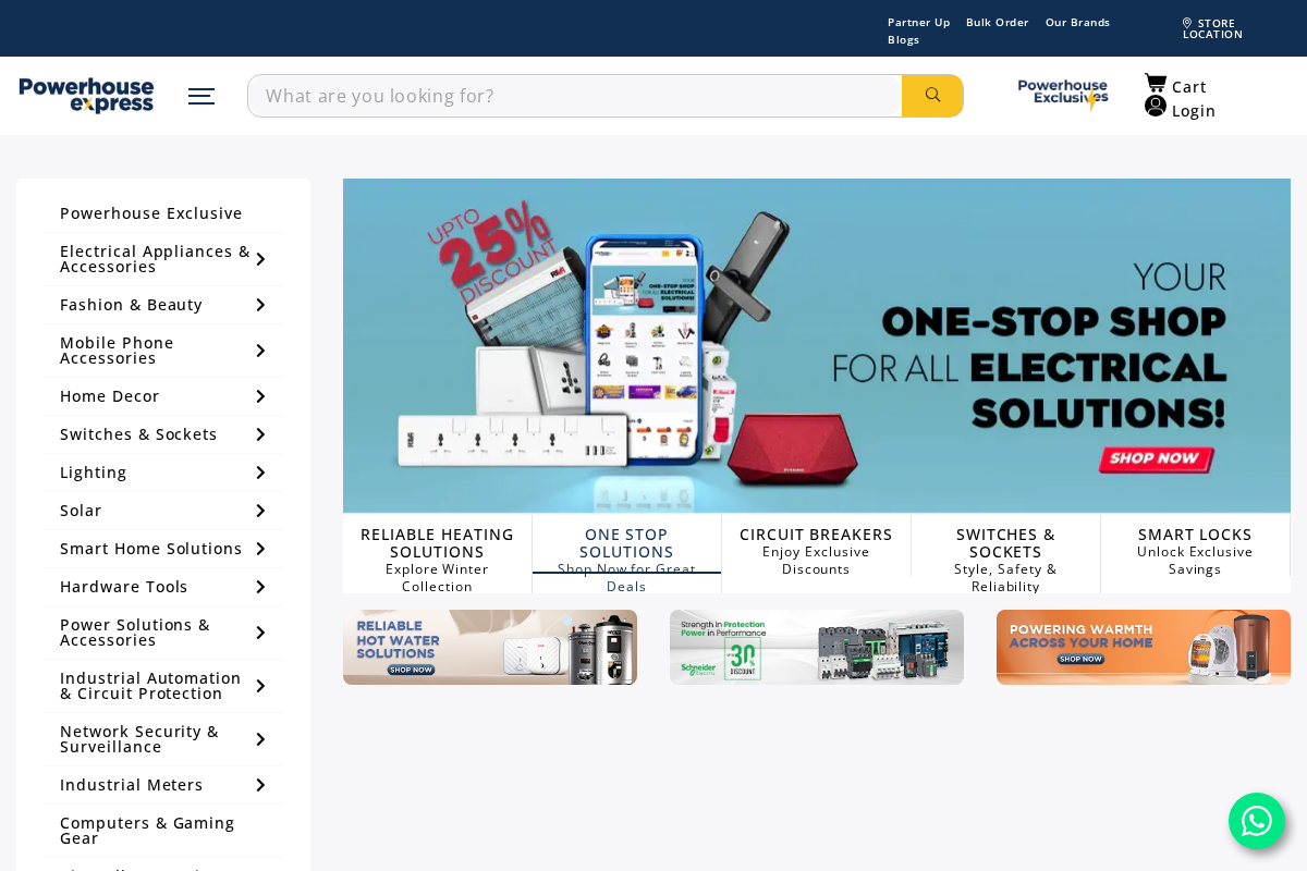 Powerhouseexpress homepage screenshot