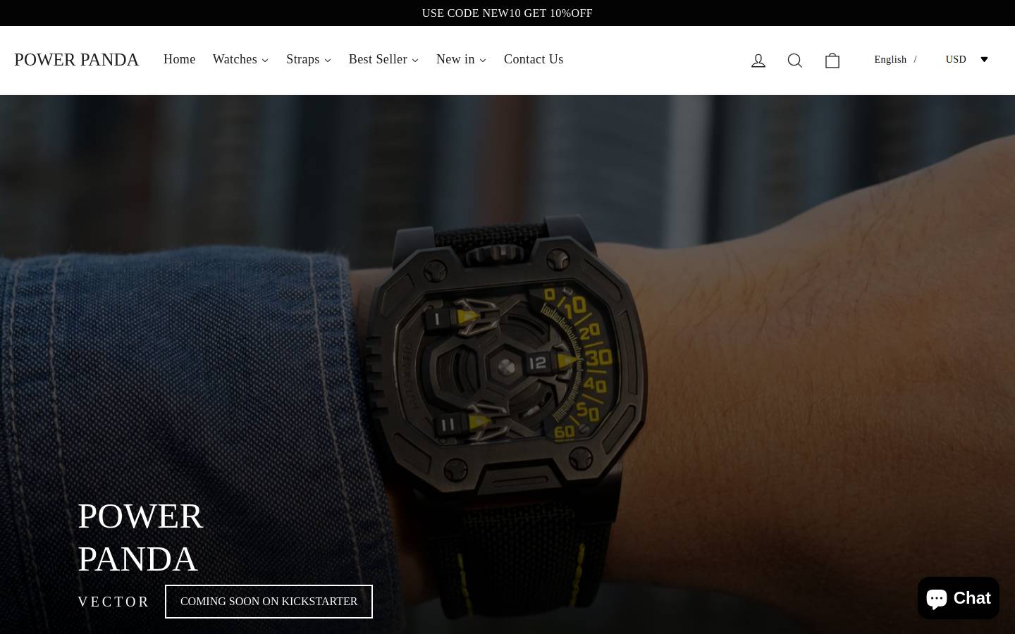 powerpandawatch.com homepage screenshot