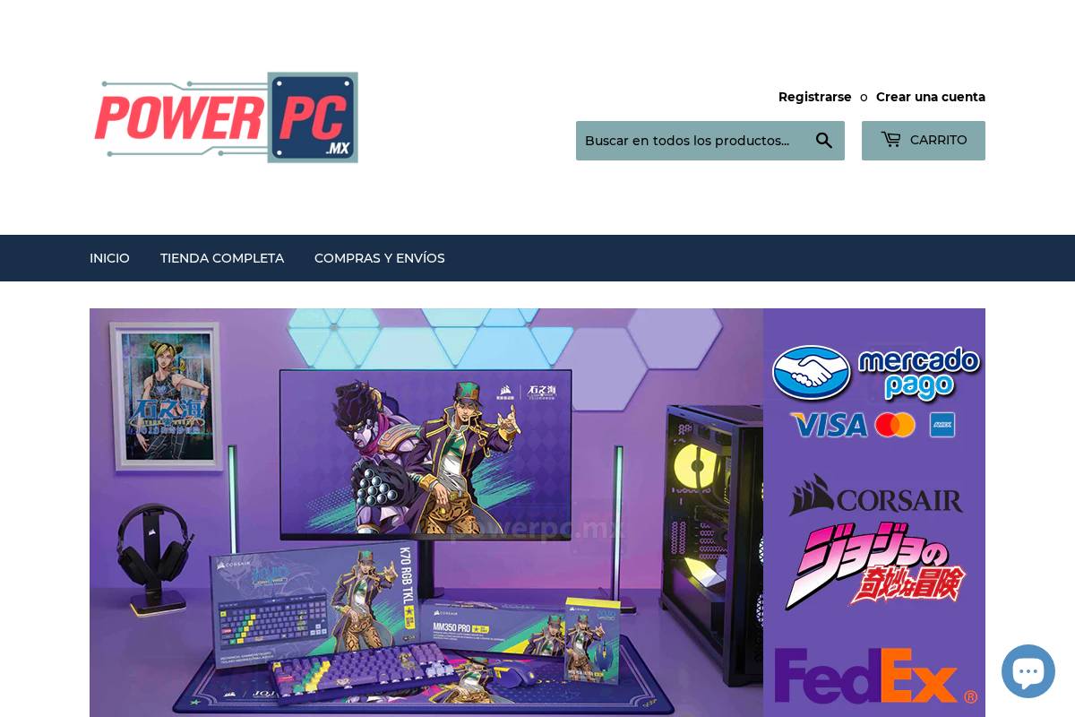 POWERPC.com homepage screenshot