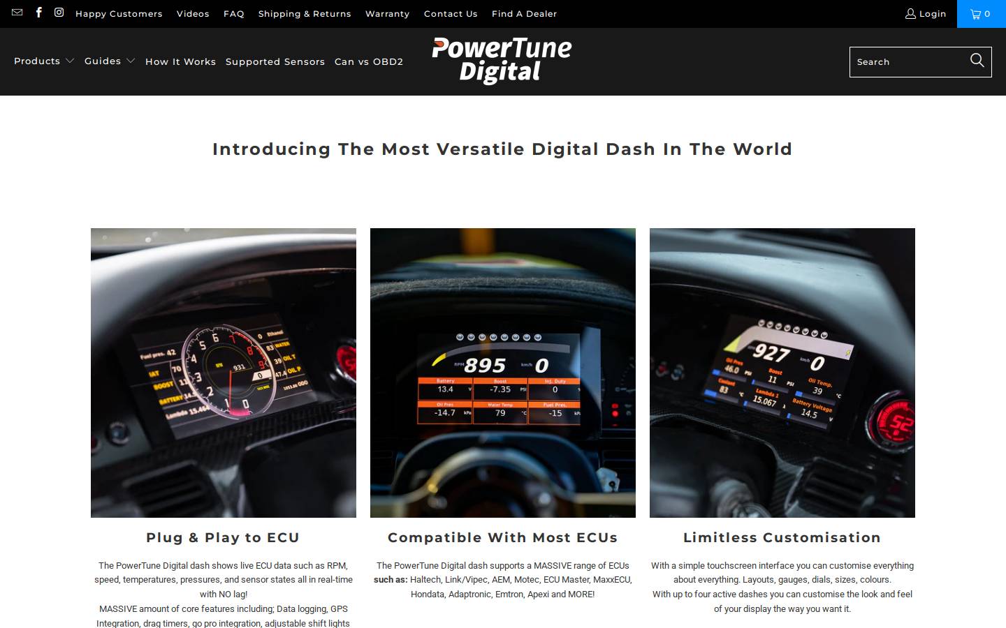 powertunedigital.com homepage screenshot