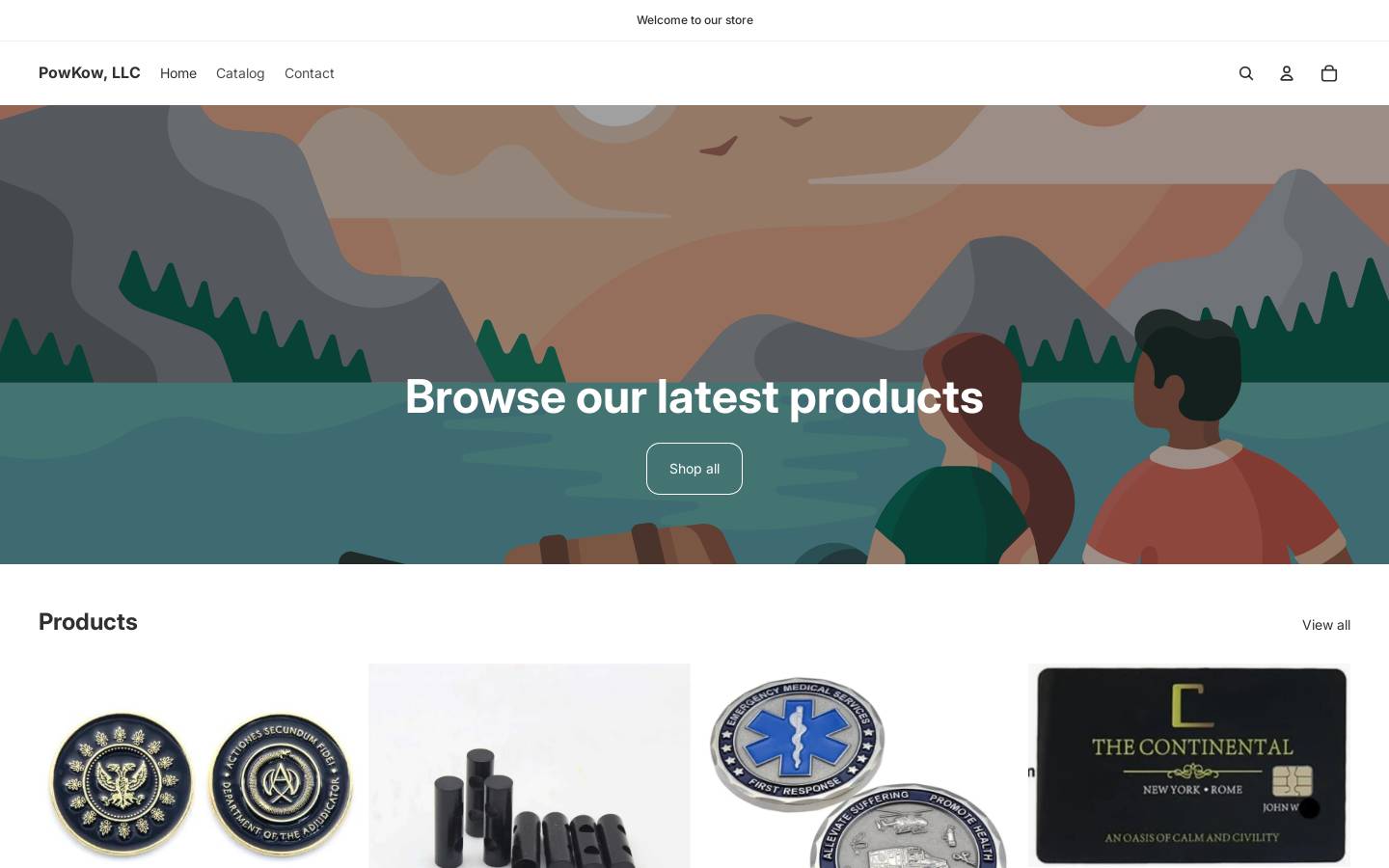 powkow.com homepage screenshot