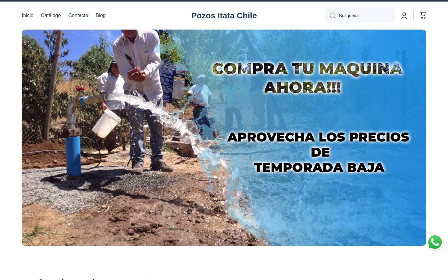 pozositata.cl homepage screenshot