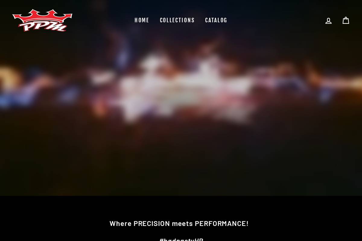 ppmmotorsports.com homepage screenshot