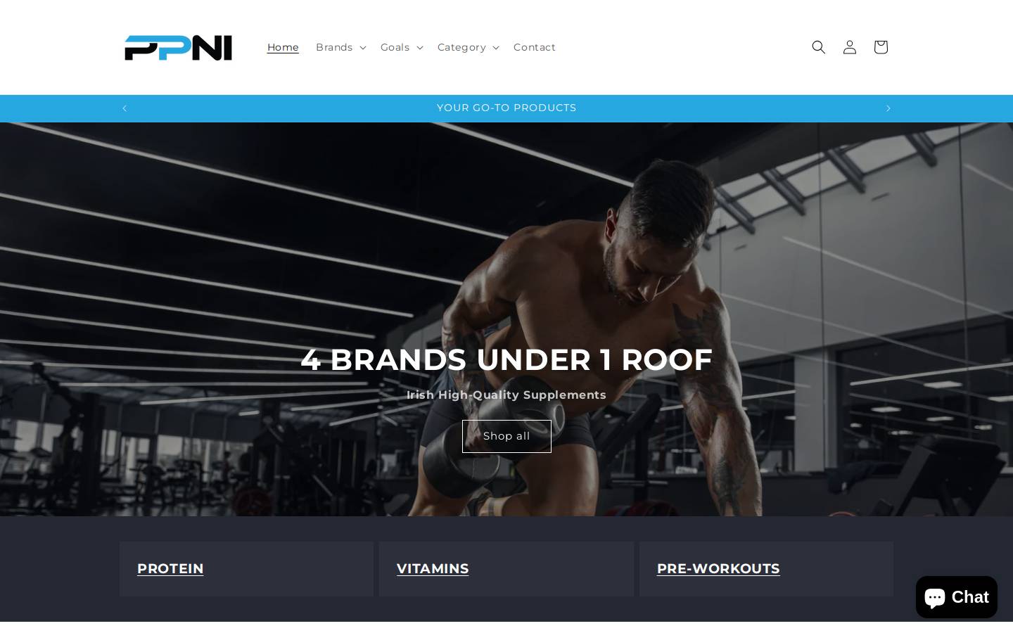 ppni.ie homepage screenshot
