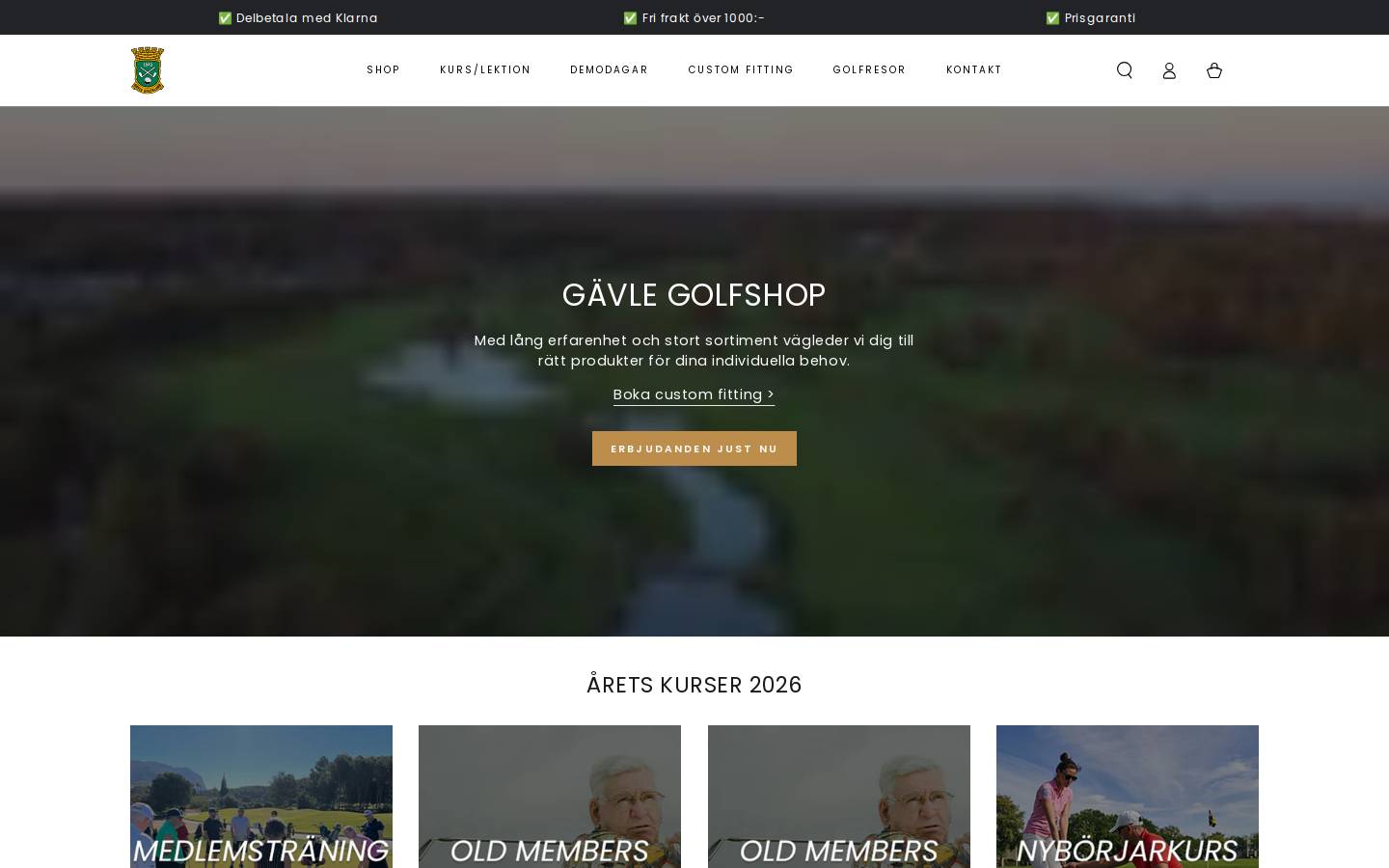 pqgavle.se homepage screenshot