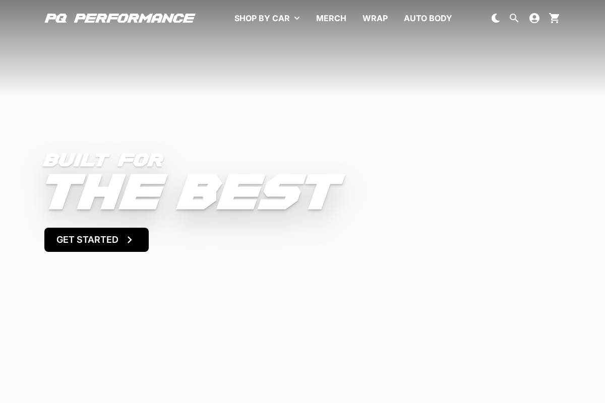pqperformance.net homepage screenshot
