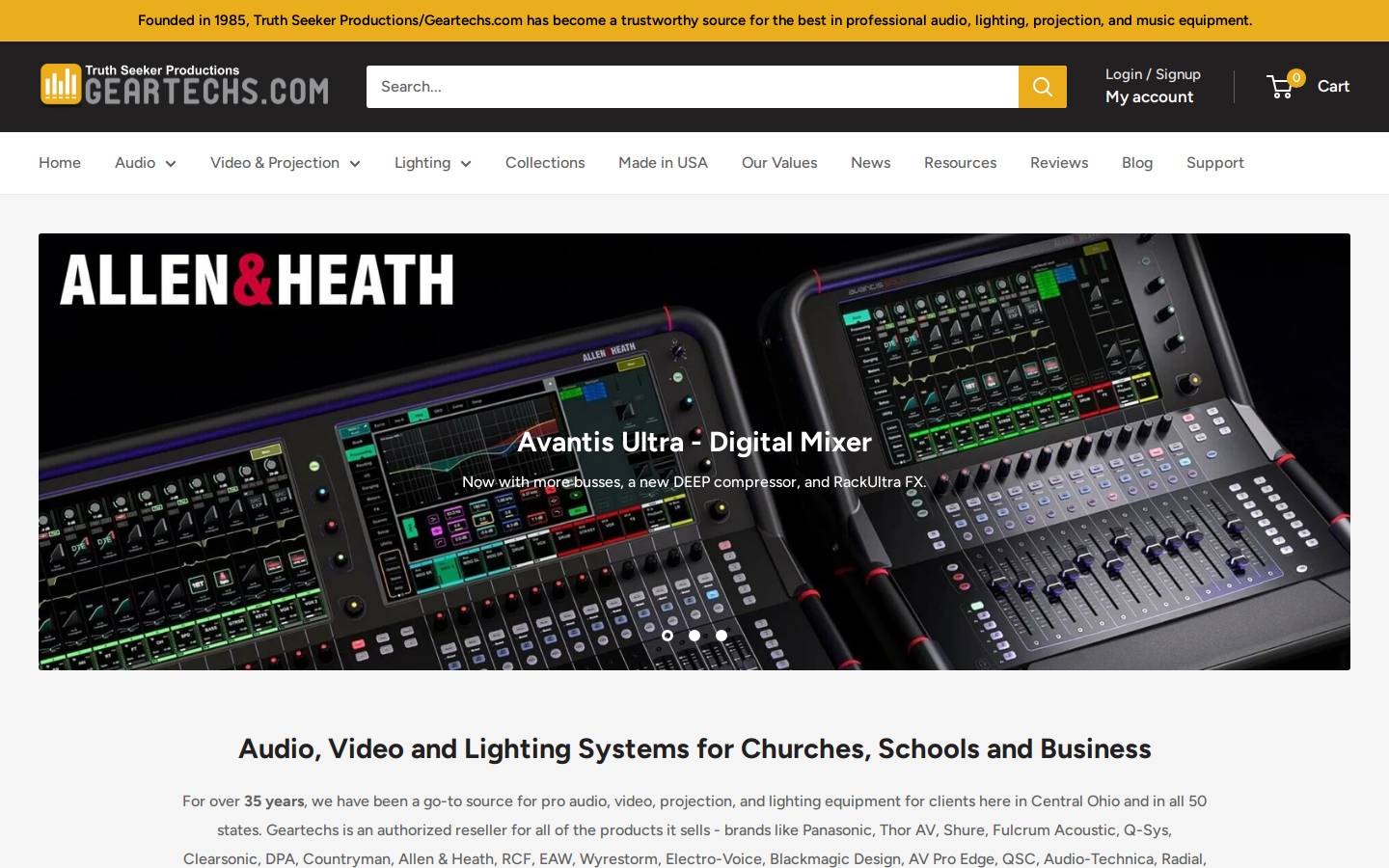 practicalworship.com homepage screenshot