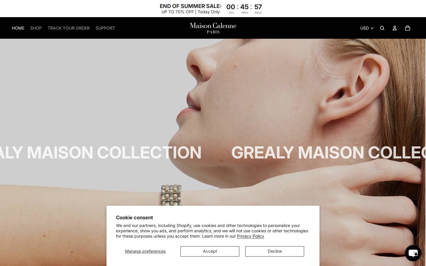 pralora.com homepage screenshot
