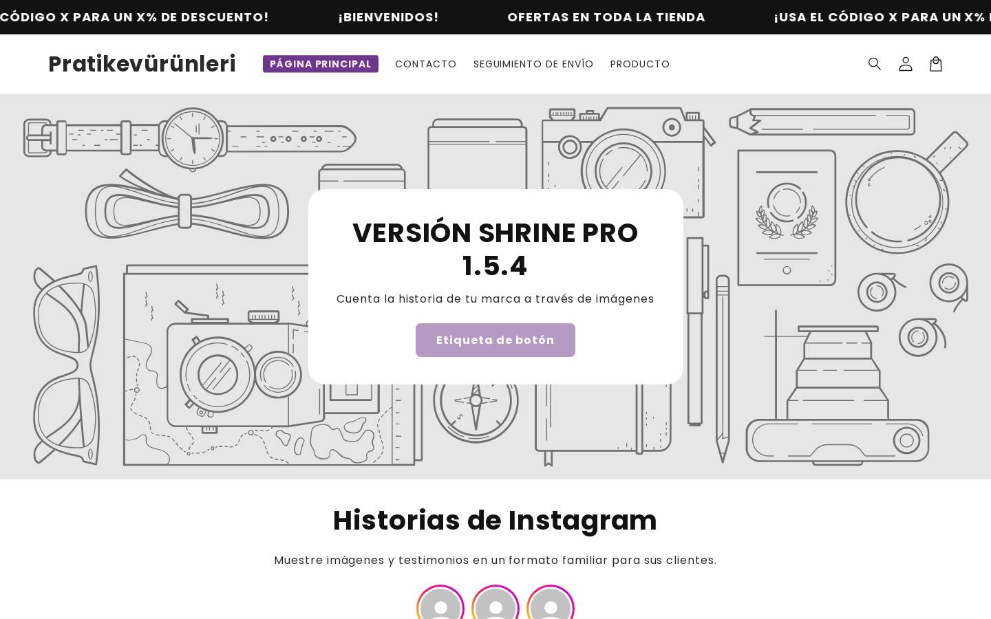 pratikevurunleri.com homepage screenshot
