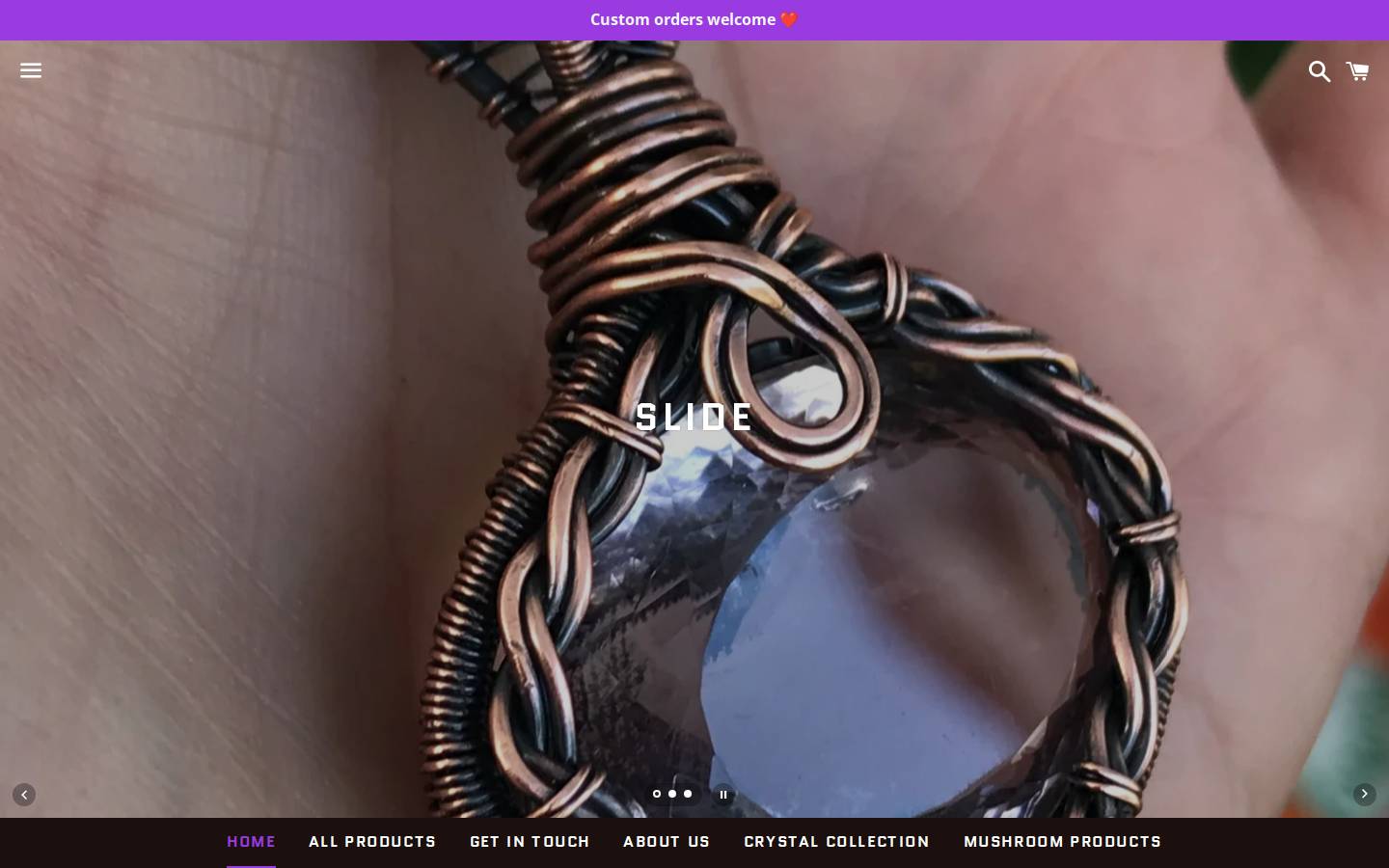 preciousgrain.com homepage screenshot