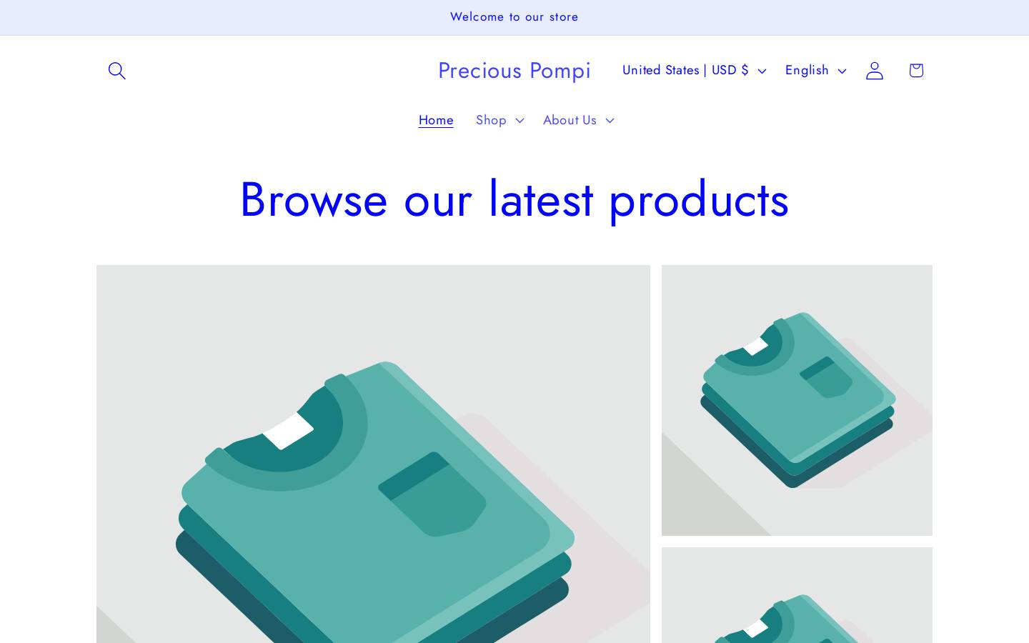 preciouspompis.com homepage screenshot
