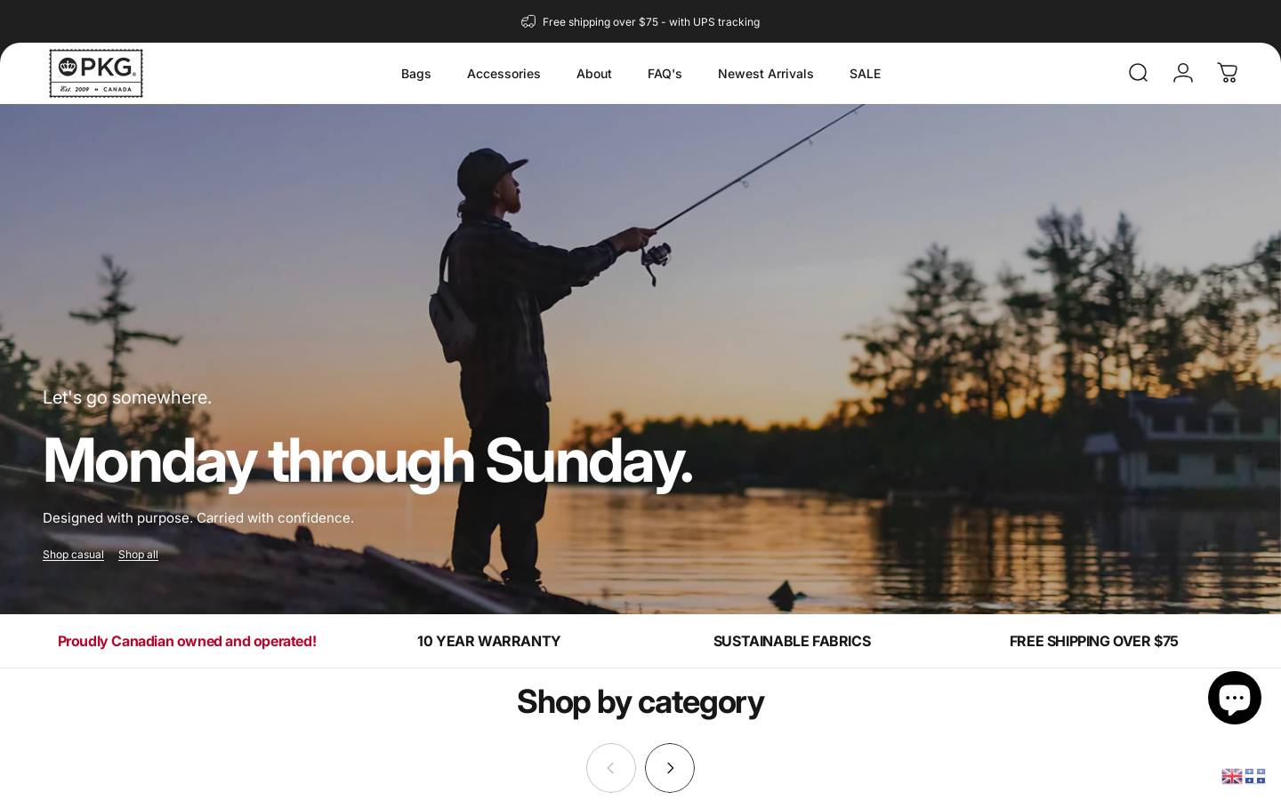 Precor homepage screenshot