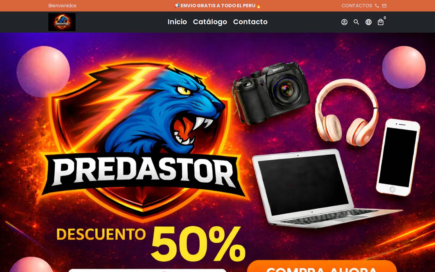 predastor.com homepage screenshot