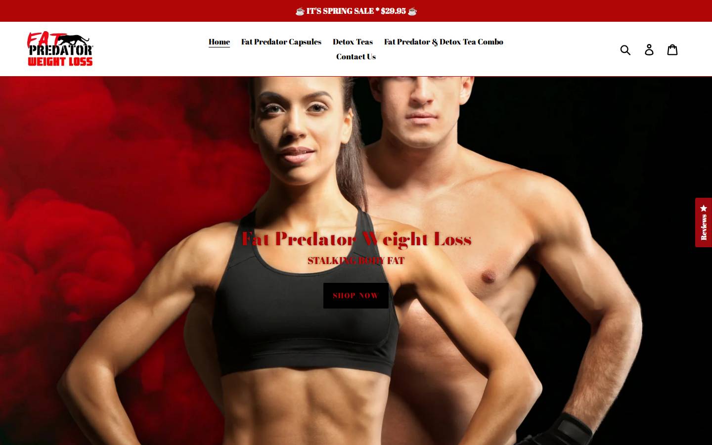 predatorindustries.com homepage screenshot