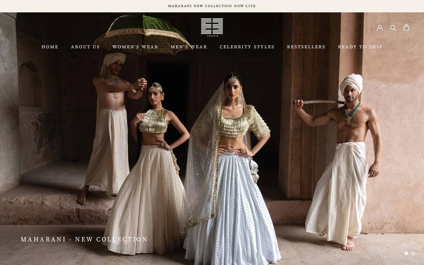 preevin.com homepage screenshot