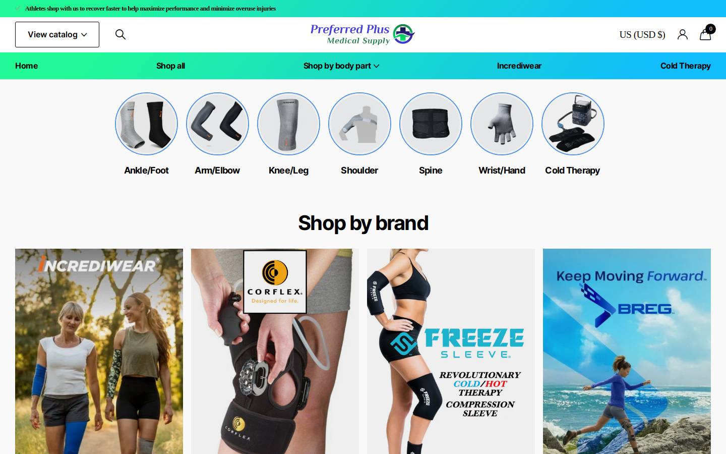 preferredplusmedical.com homepage screenshot
