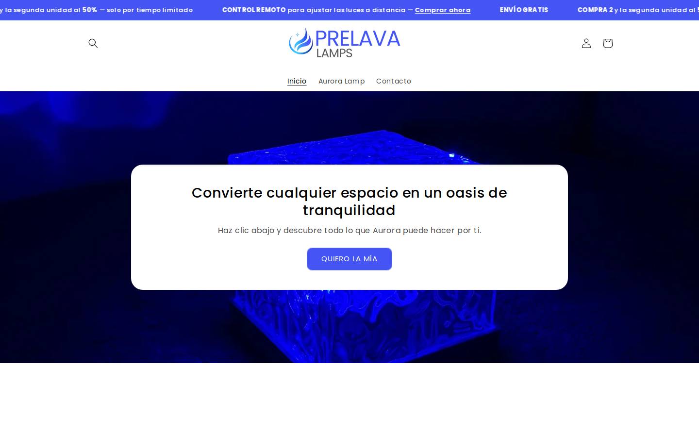 prelava.com homepage screenshot