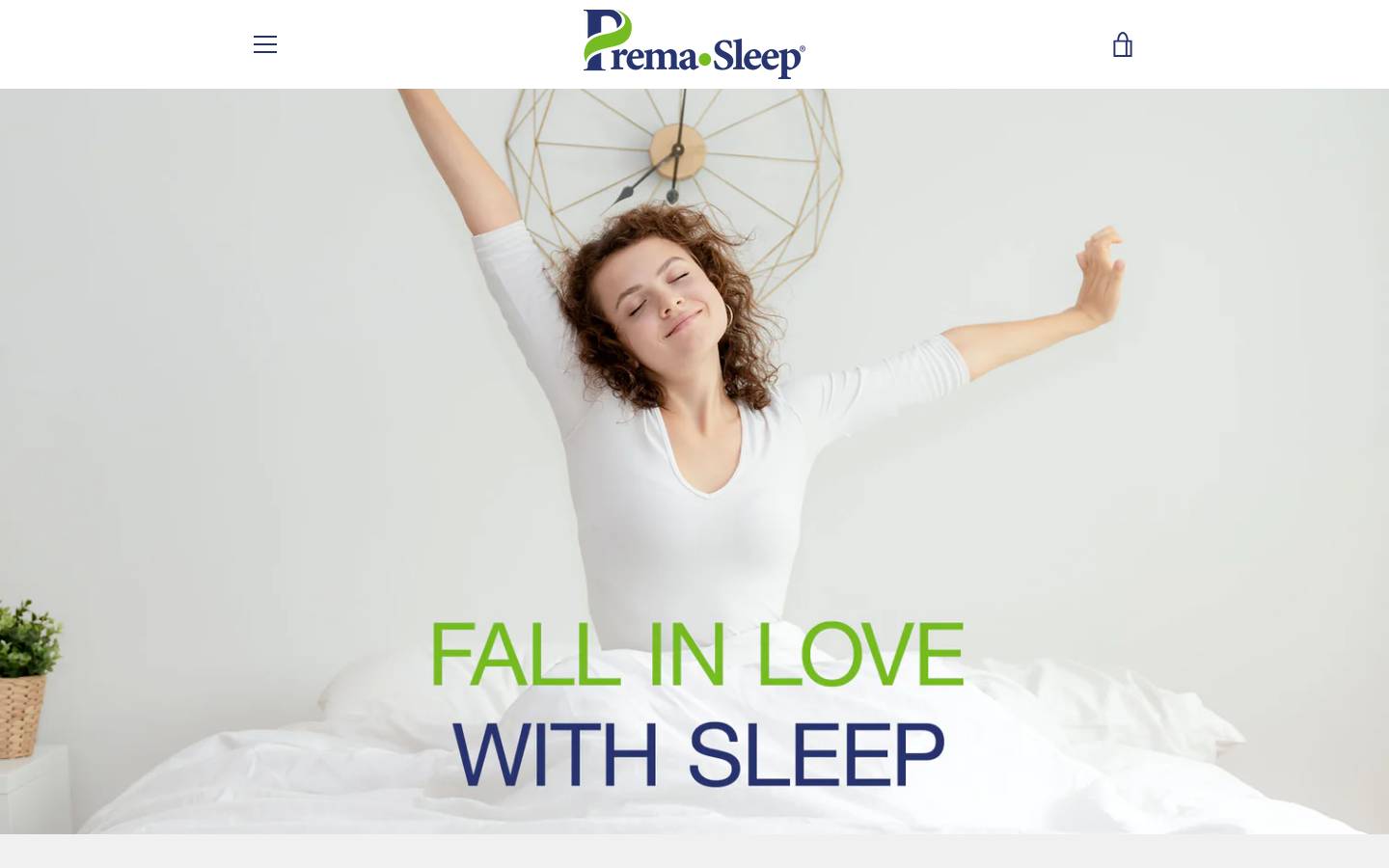 premasleep.com homepage screenshot