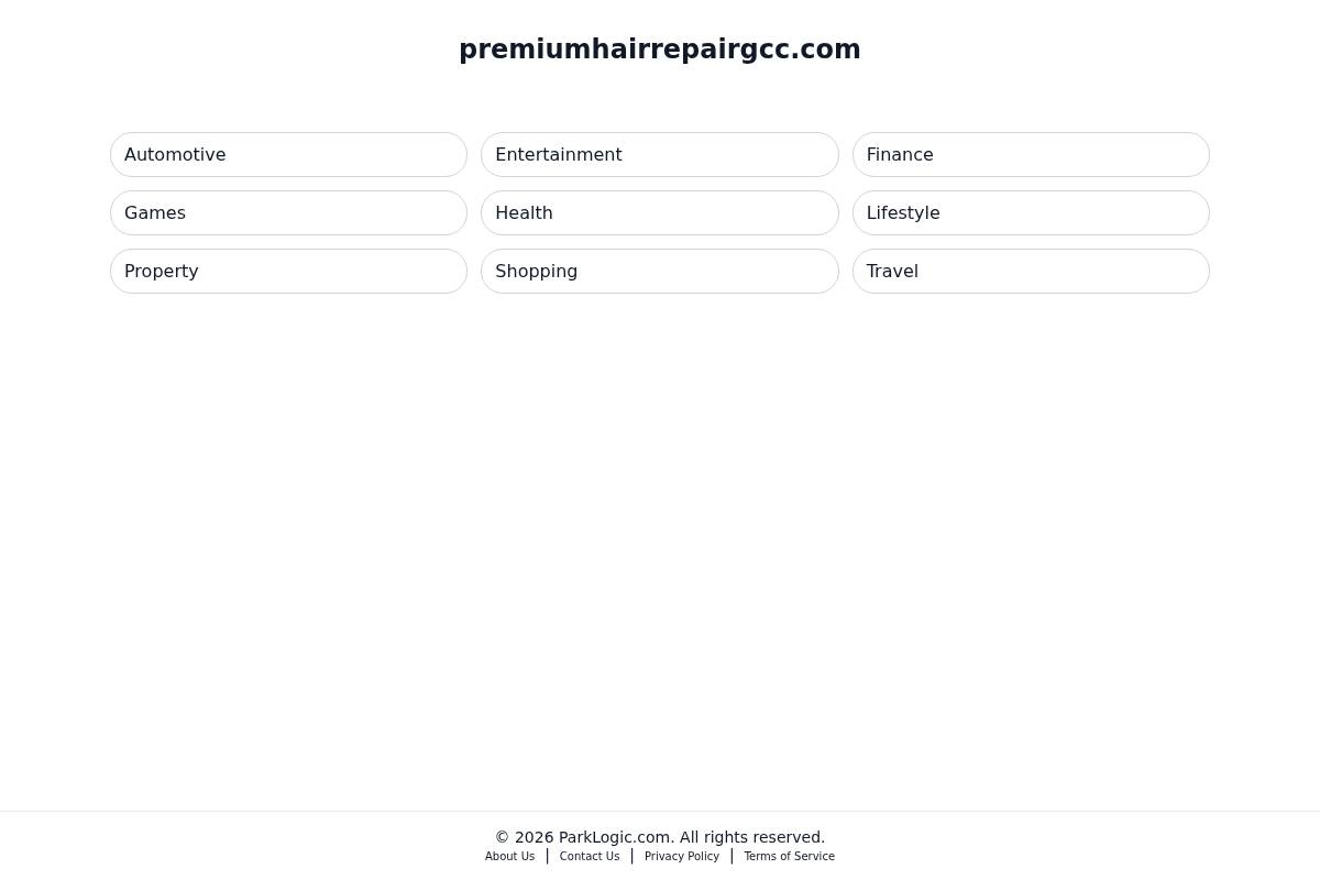 premiumhairrepairgcc.com homepage screenshot