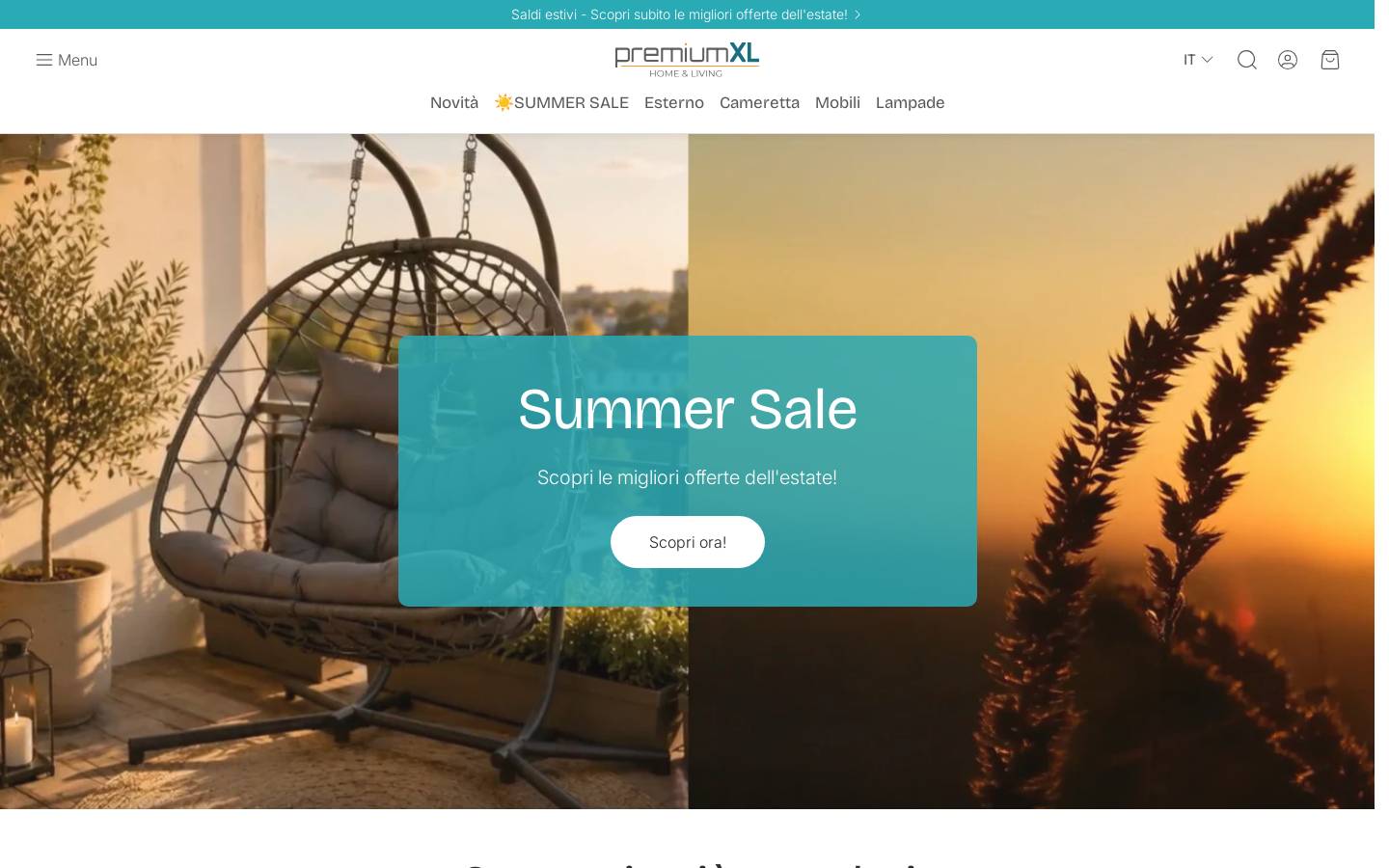 premiumXL Italia homepage screenshot