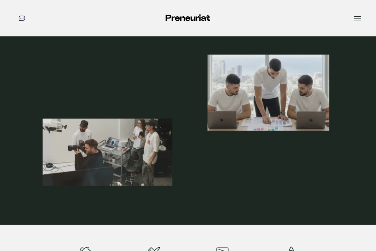 preneuriat.co.il homepage screenshot